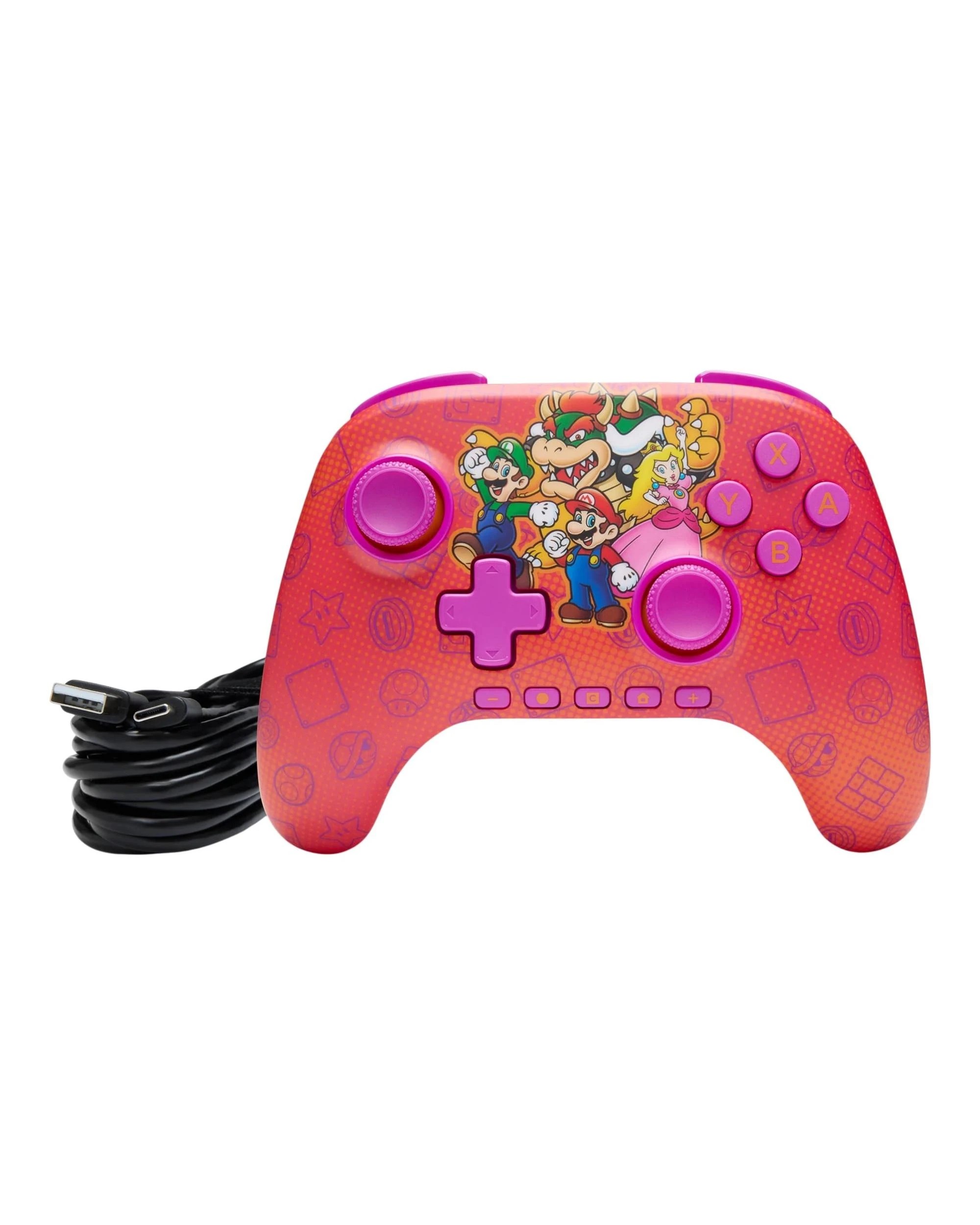 8 PowerA Advantage Wireless Controller for Nintendo Switch 2 - Super Mario - Mario and Friends - Multi, 8 of 9