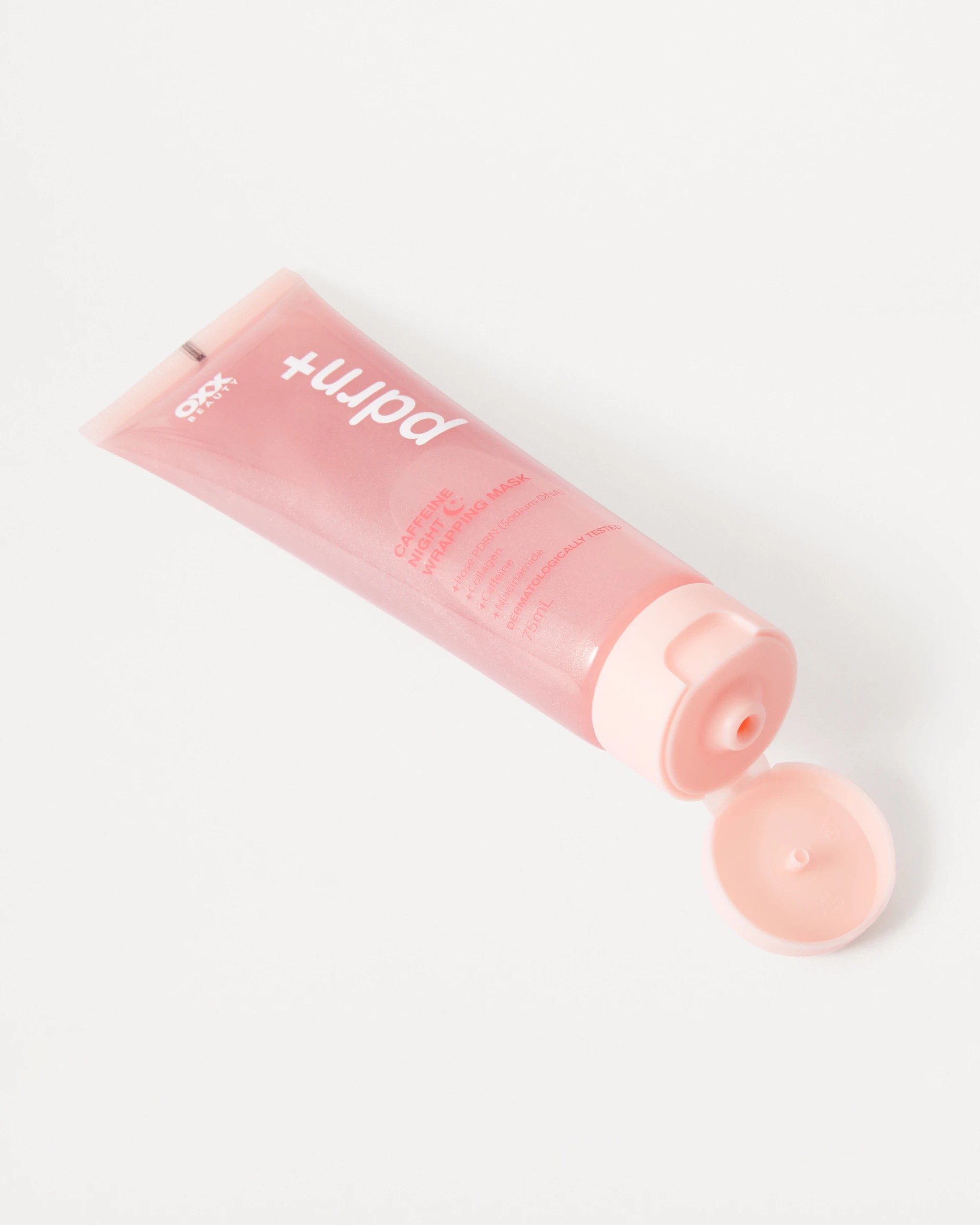 2 OXX Beauty PDRN+ Caffeine Night Wrapping Mask 75ml - Rose PDRN, Collagen, Caffeine and Niacinamide, 2 of 3