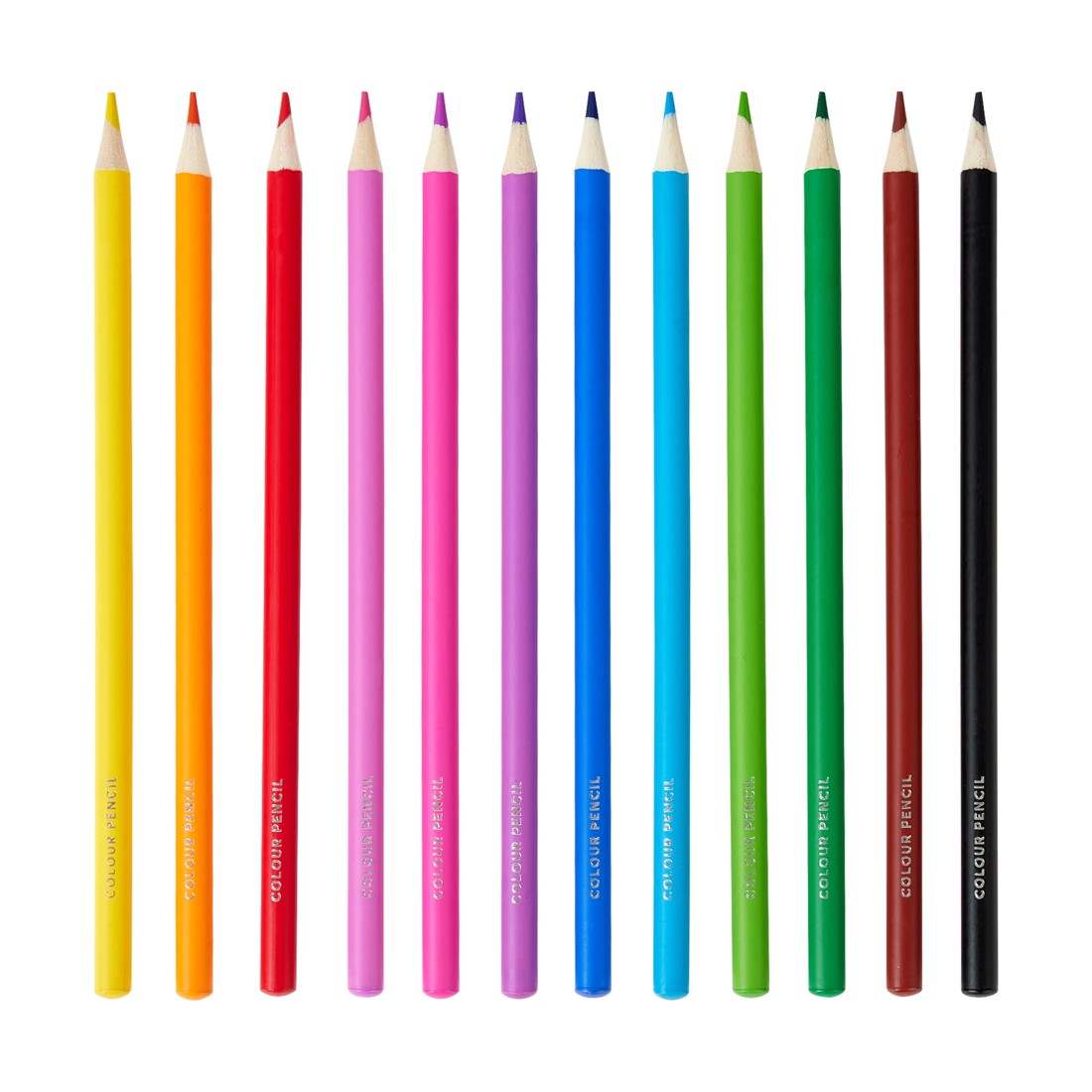 3 12 Pack Bright Coloured Pencils, 3 of 5