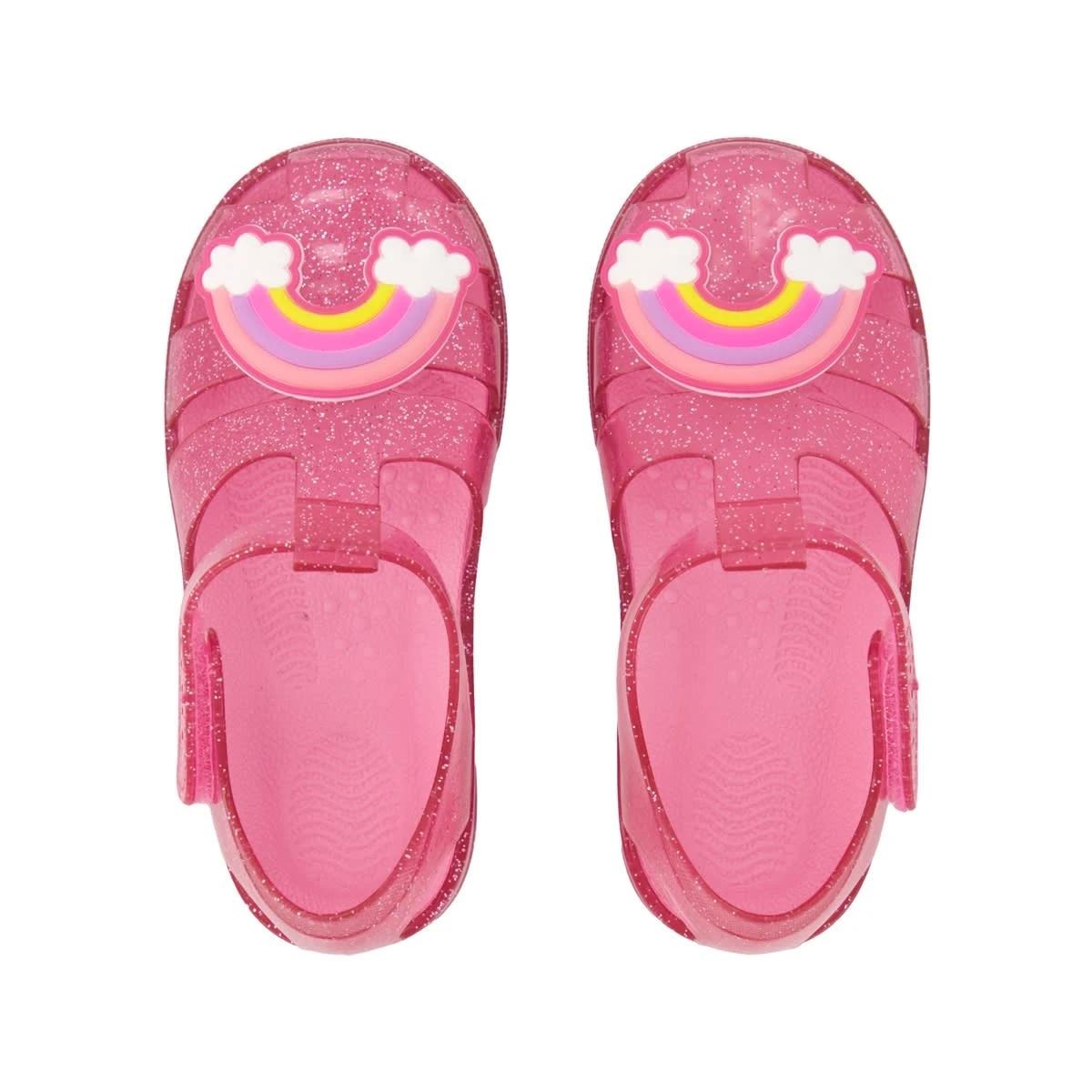 3 Junior Jelly Sandals Sach Pink, 3 of 4