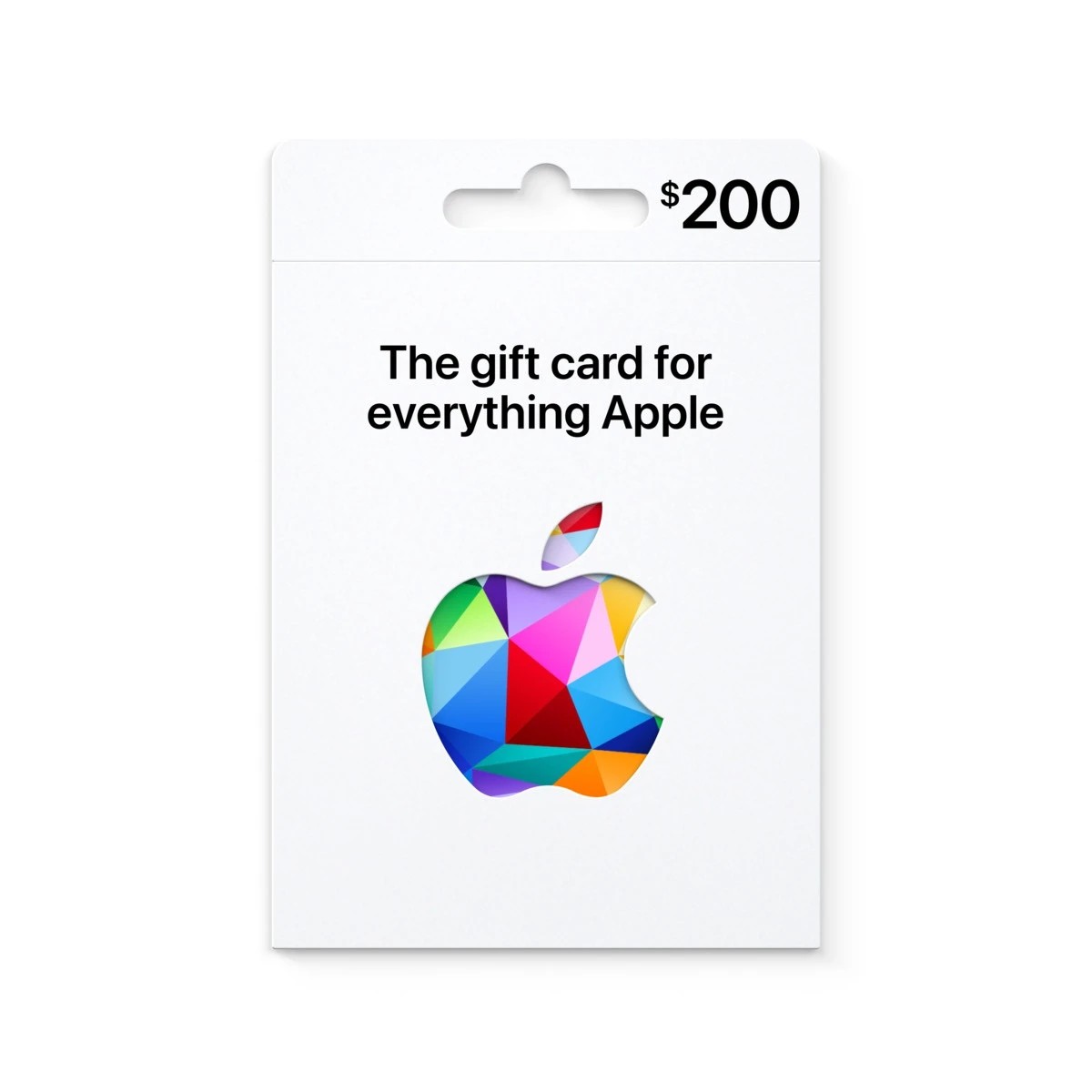 1 Apple $200 Gift Card, 1 of 1