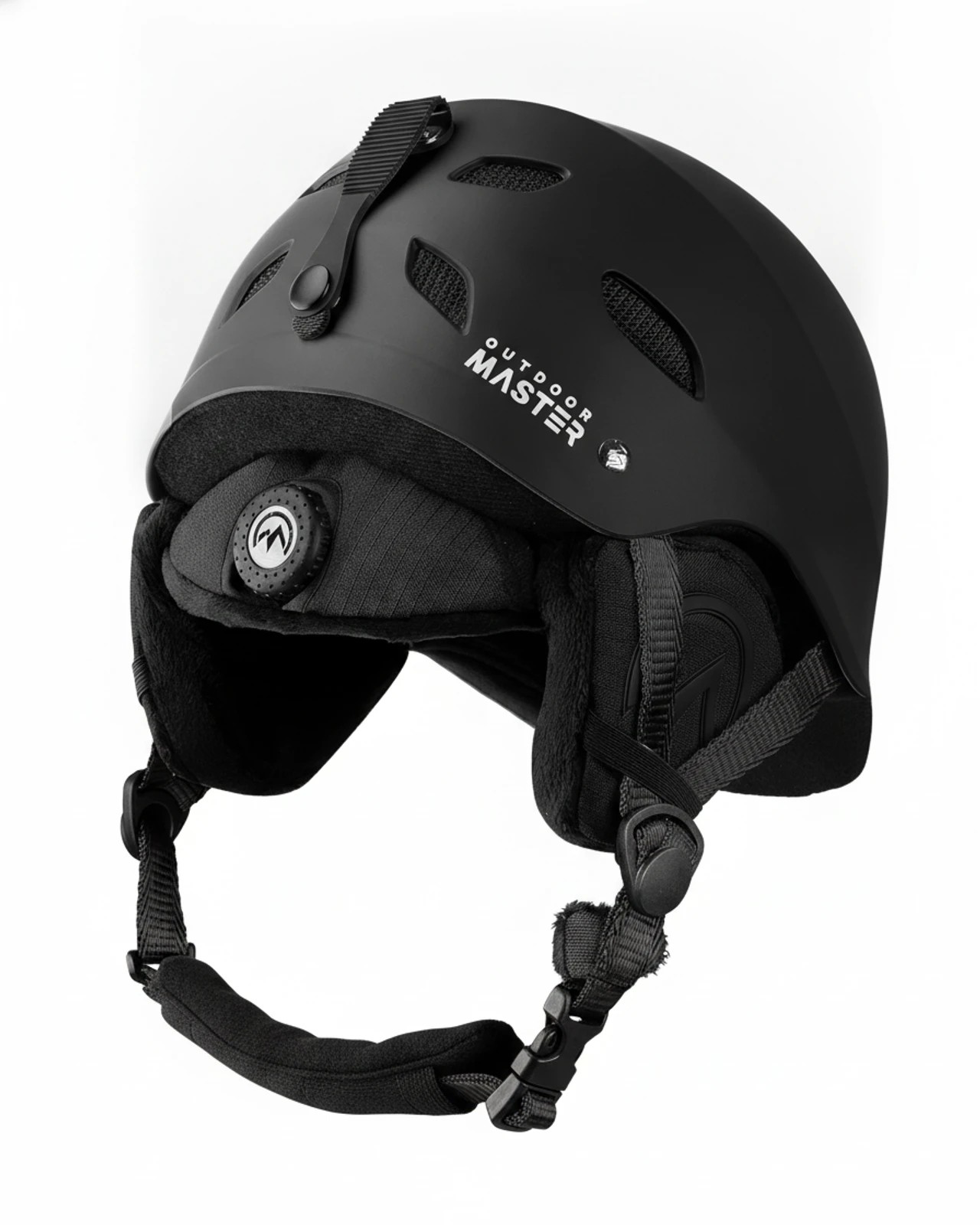3 OutdoorMaster Kelvin Ski Helmet with ASTM Certified Safety Adjustable Dial Removable Black M - Black, 3 of 6