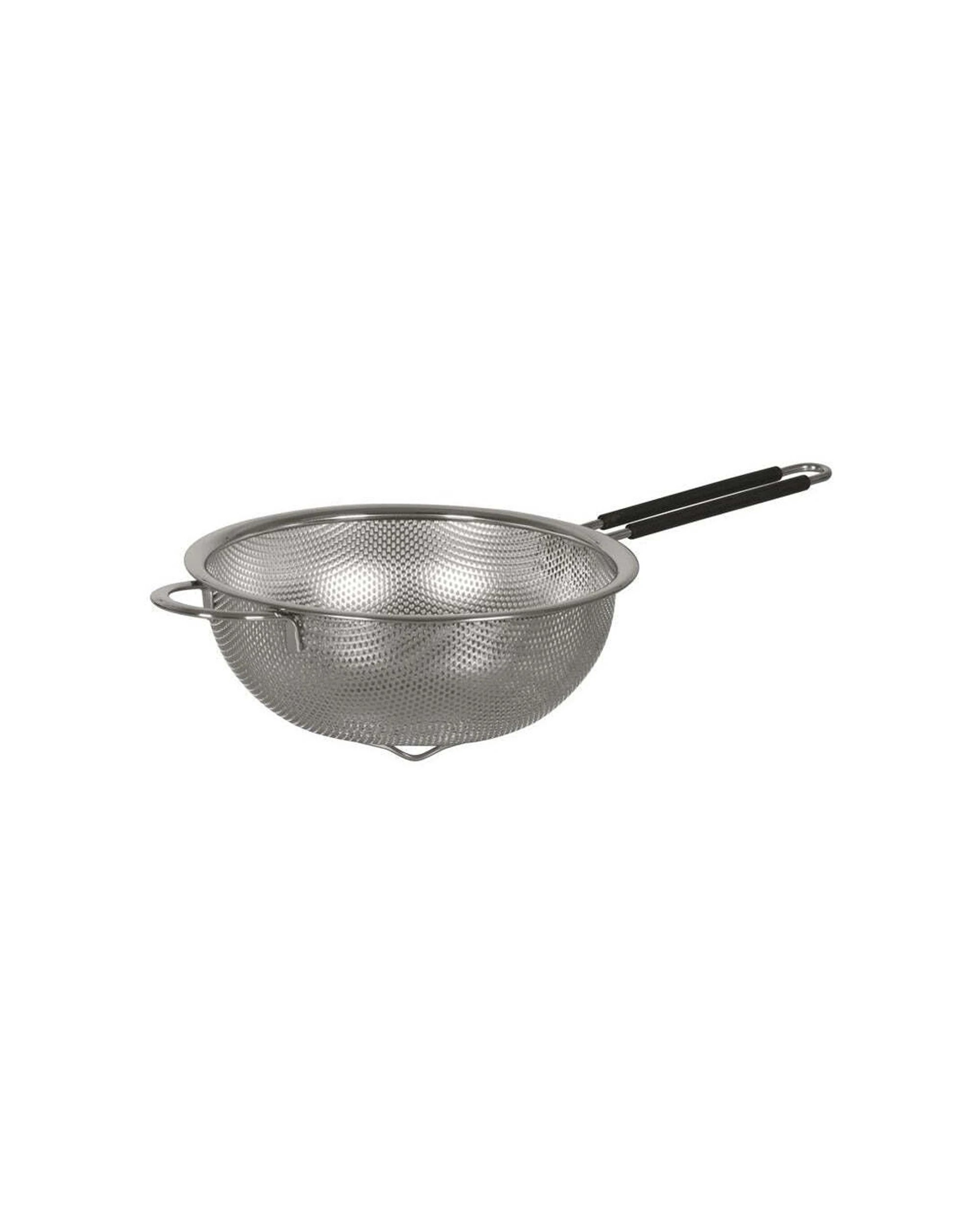 1 Avanti Stainless Steel Perforated Strainer Cooking Utensil Insulated Handle - Silver, 1 of 1