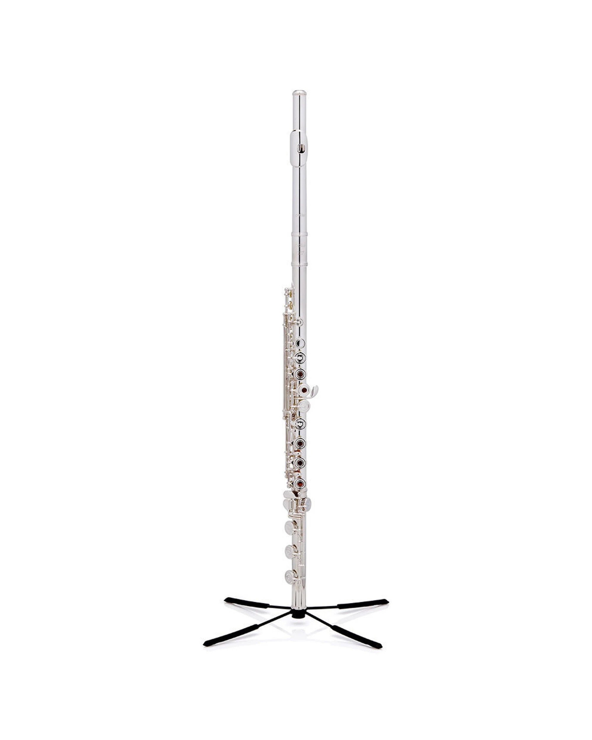 1 Hercules Travlite Low-B Instrument Stand Holder Rack Organiser Storage For Flute - Black, 1 of 3