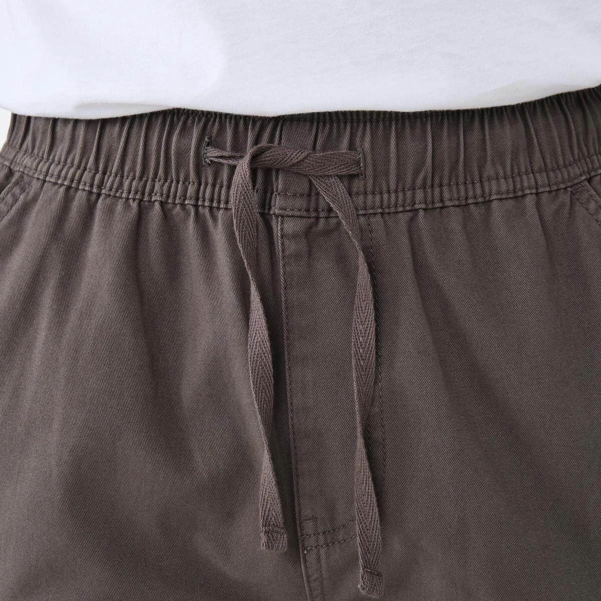 4 Elastic Waist Cargo Shorts EAGLE BROWN, 4 of 7