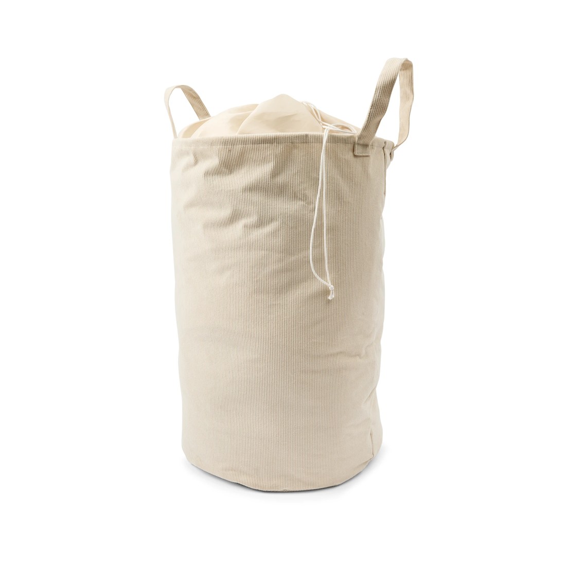 1 Corduroy Pop Up Laundry Hamper - Beige, 1 of 8