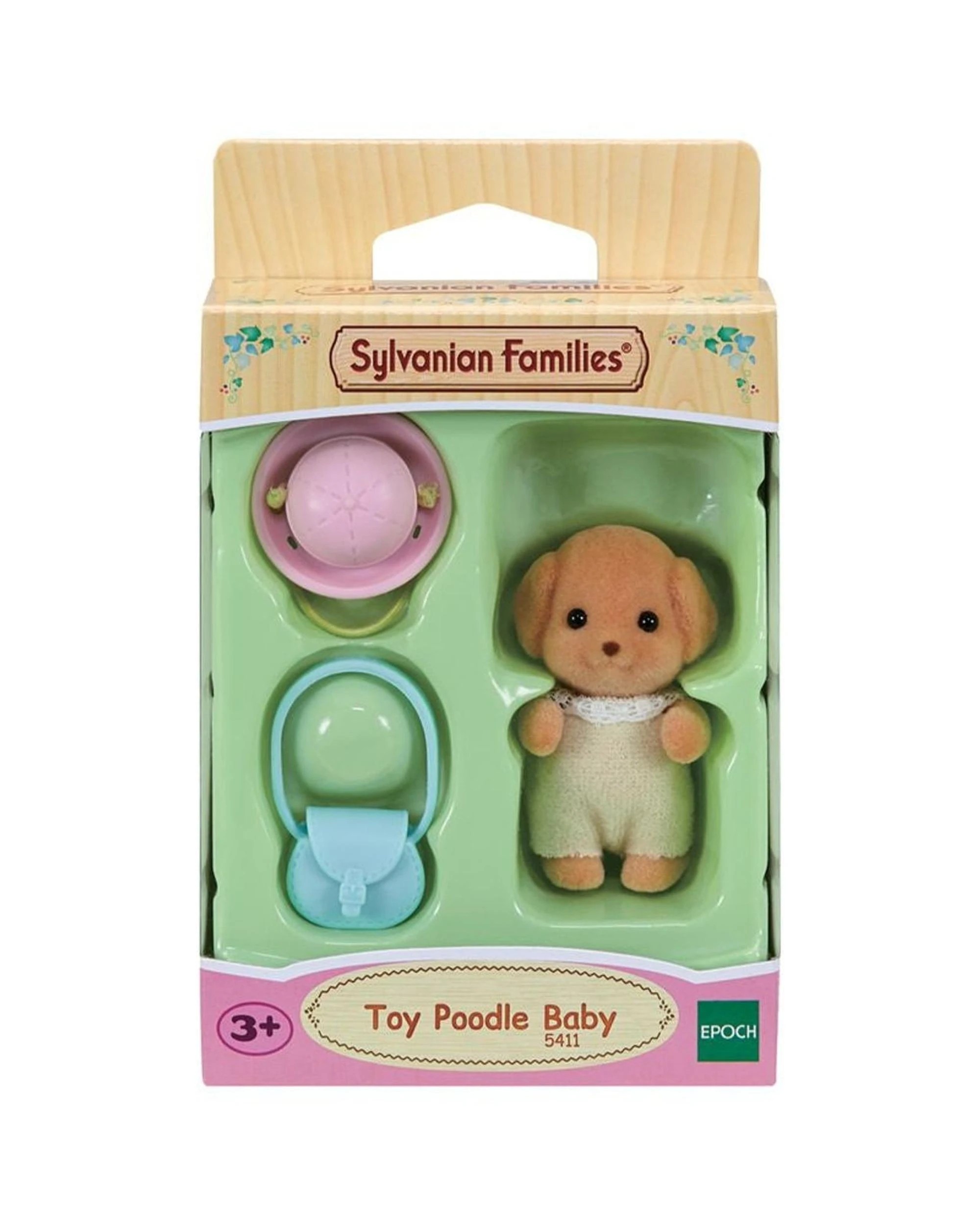 1 Sylvanian Families Toy Poodle Baby - 5411, 1 of 3