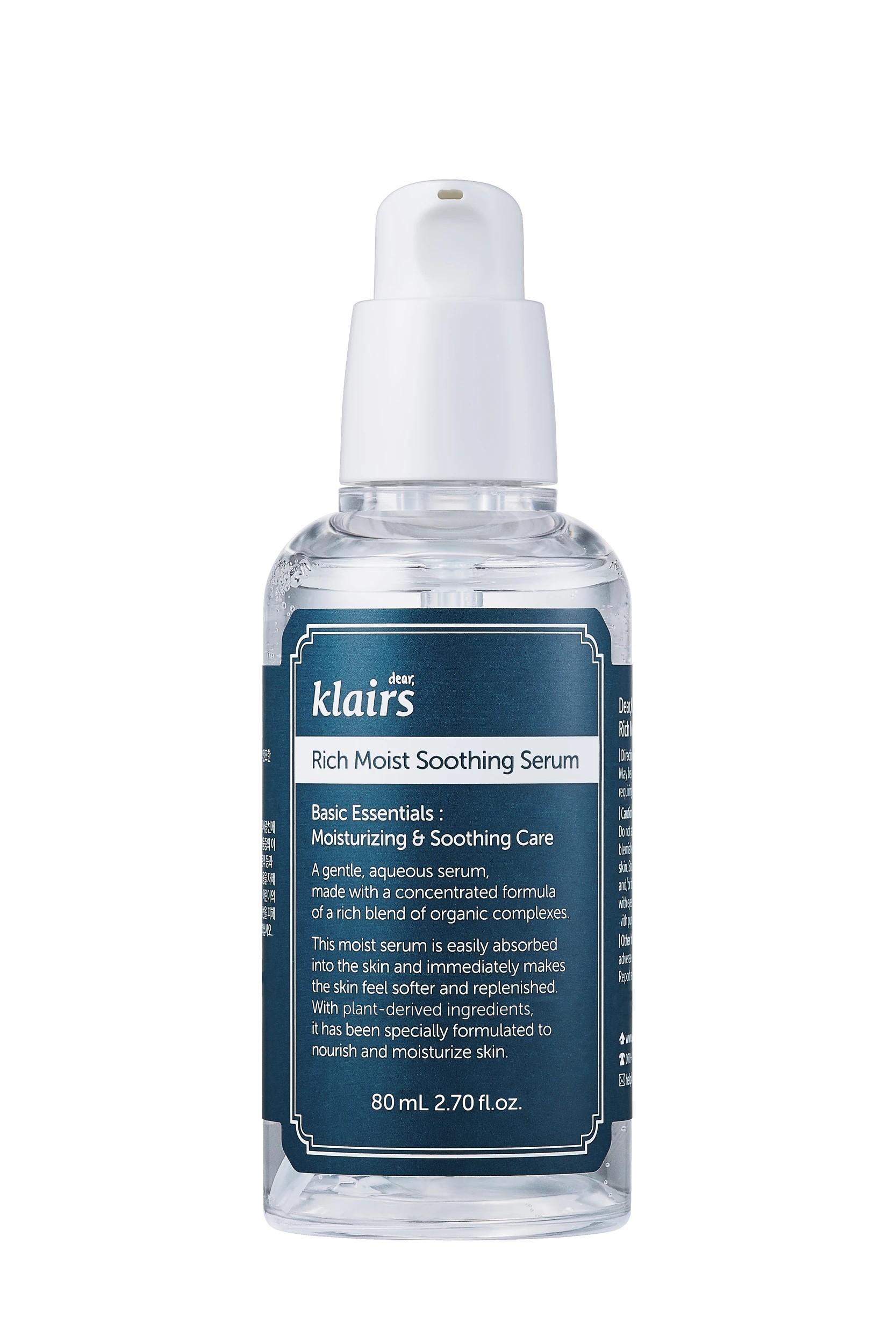 1 Dear, Klairs Rich Moist Soothing Serum 80ml, 1 of 3