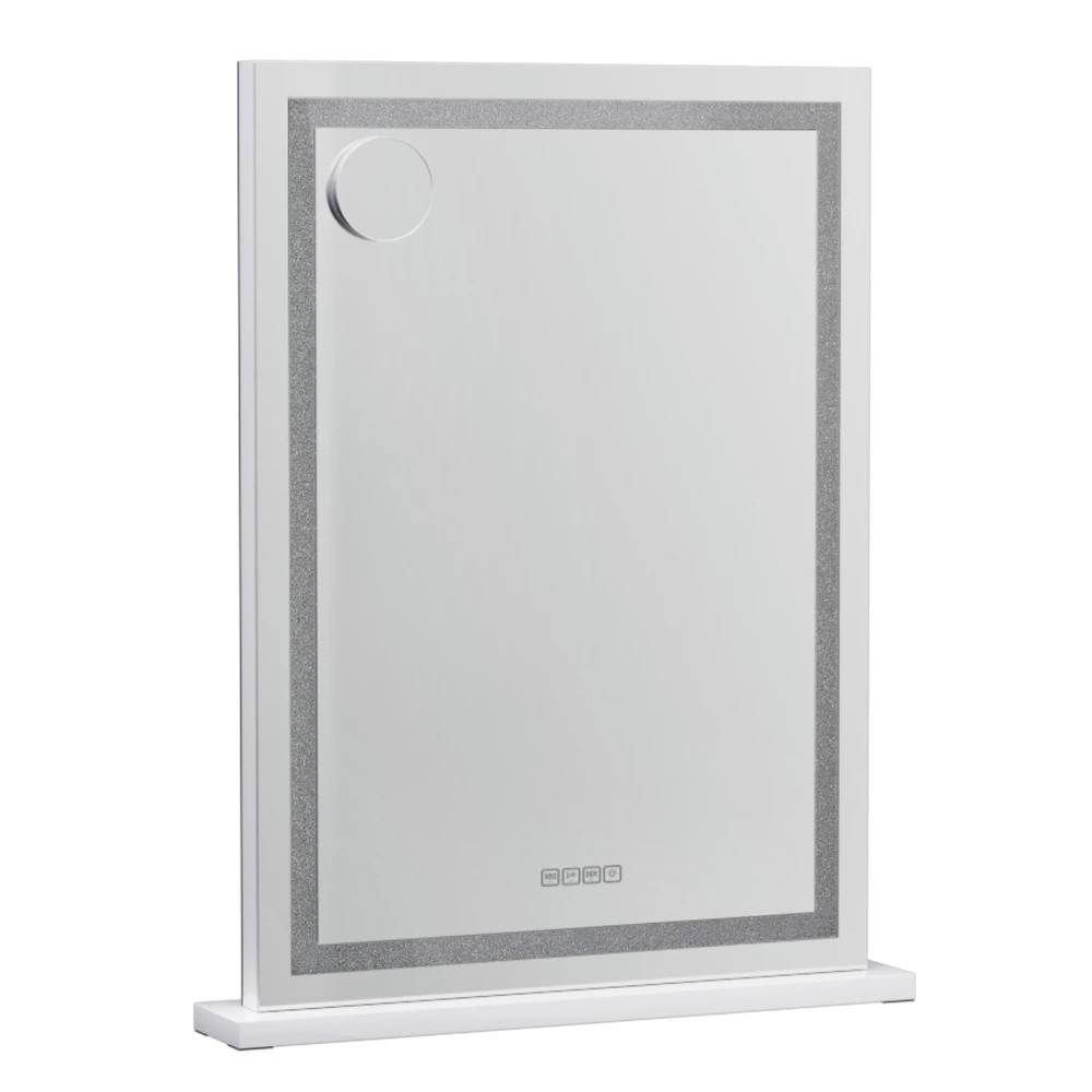 1 Embellir tooth Makeup Mirror 58x80cm Hollywood Vanity with LED Light Crystal - Multi, 1 of 6