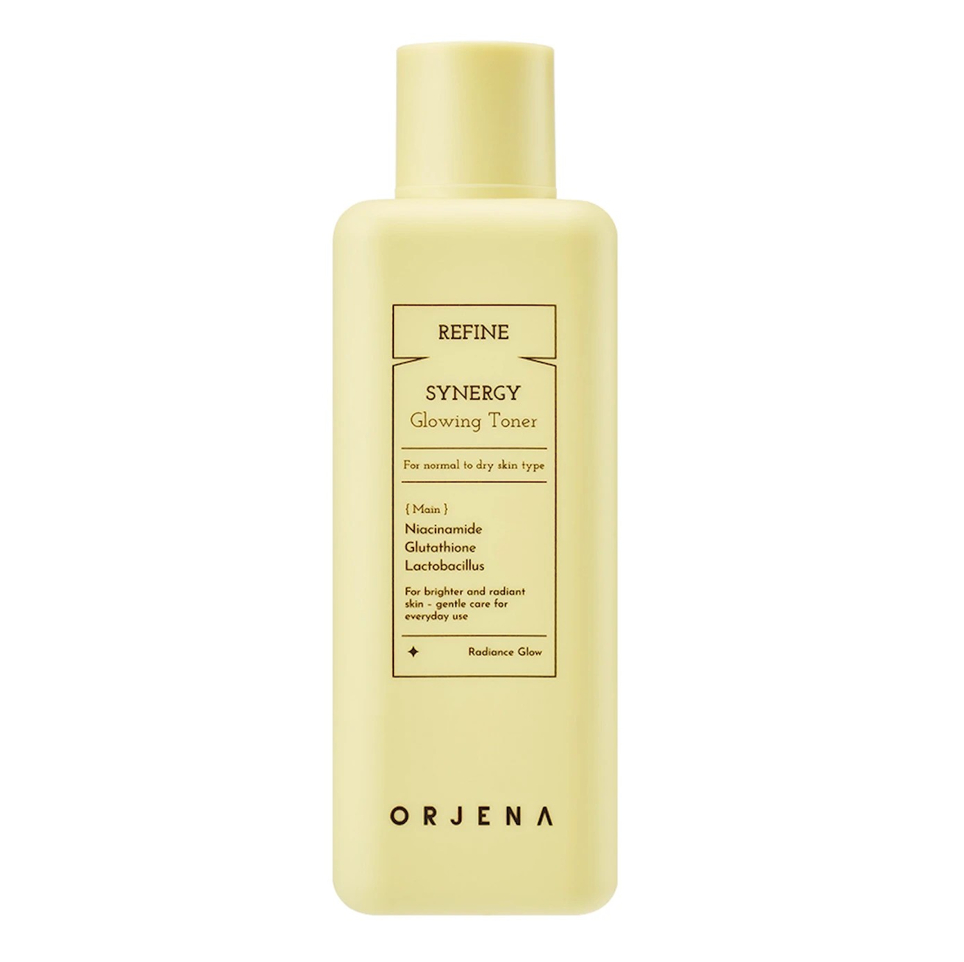 1 Orjena Refine Synergy Glowing Toner 150ml - Niacinamide, Glutathione and Lactobacillus, 1 of 3
