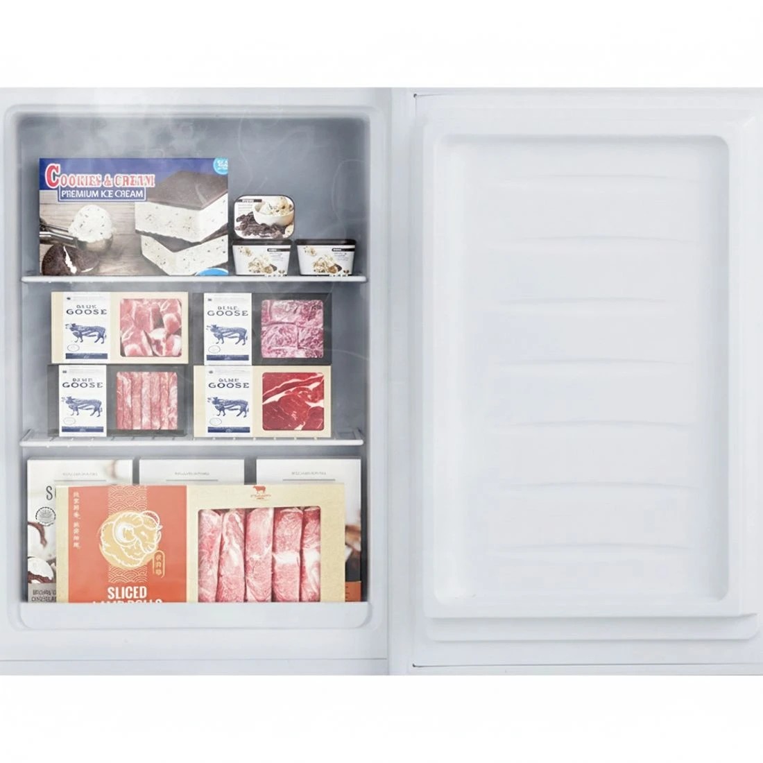 4 Devanti 42L Upright Freezer Fridge - White, 4 of 6