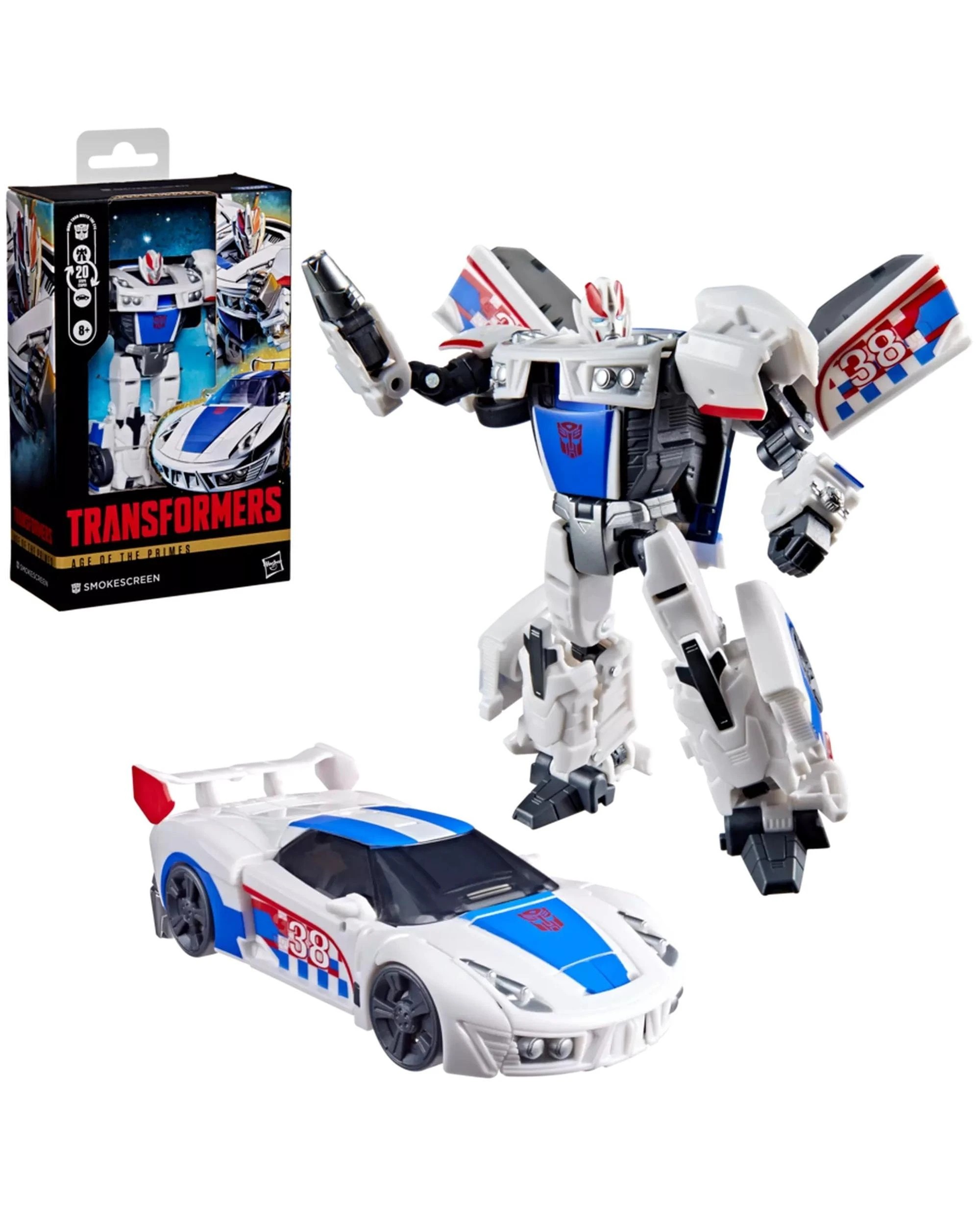 1 Transformers Age of the Primes Deluxe Class Smokescreen, 1 of 5