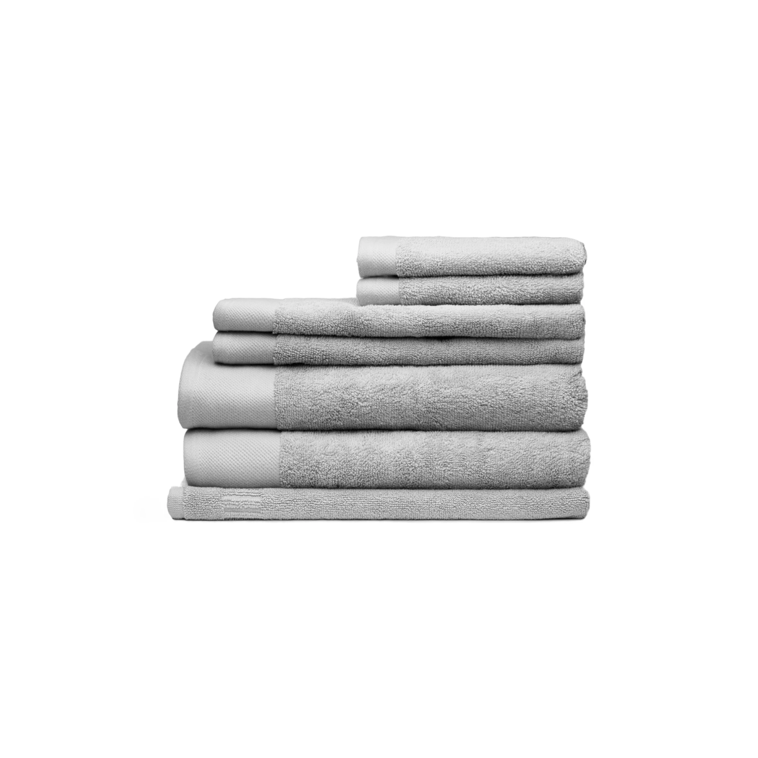 1 7pc Sheraton Luxury Maison Byron Towel Pack Cotton
 - Grey, 1 of 4