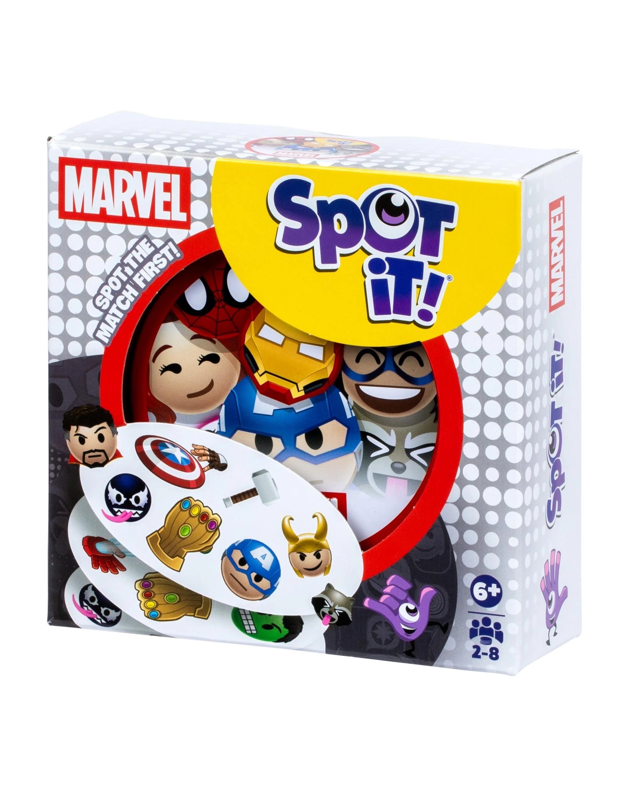 5 Spot It Marvel - Refresh -  Card Game, 5 of 8