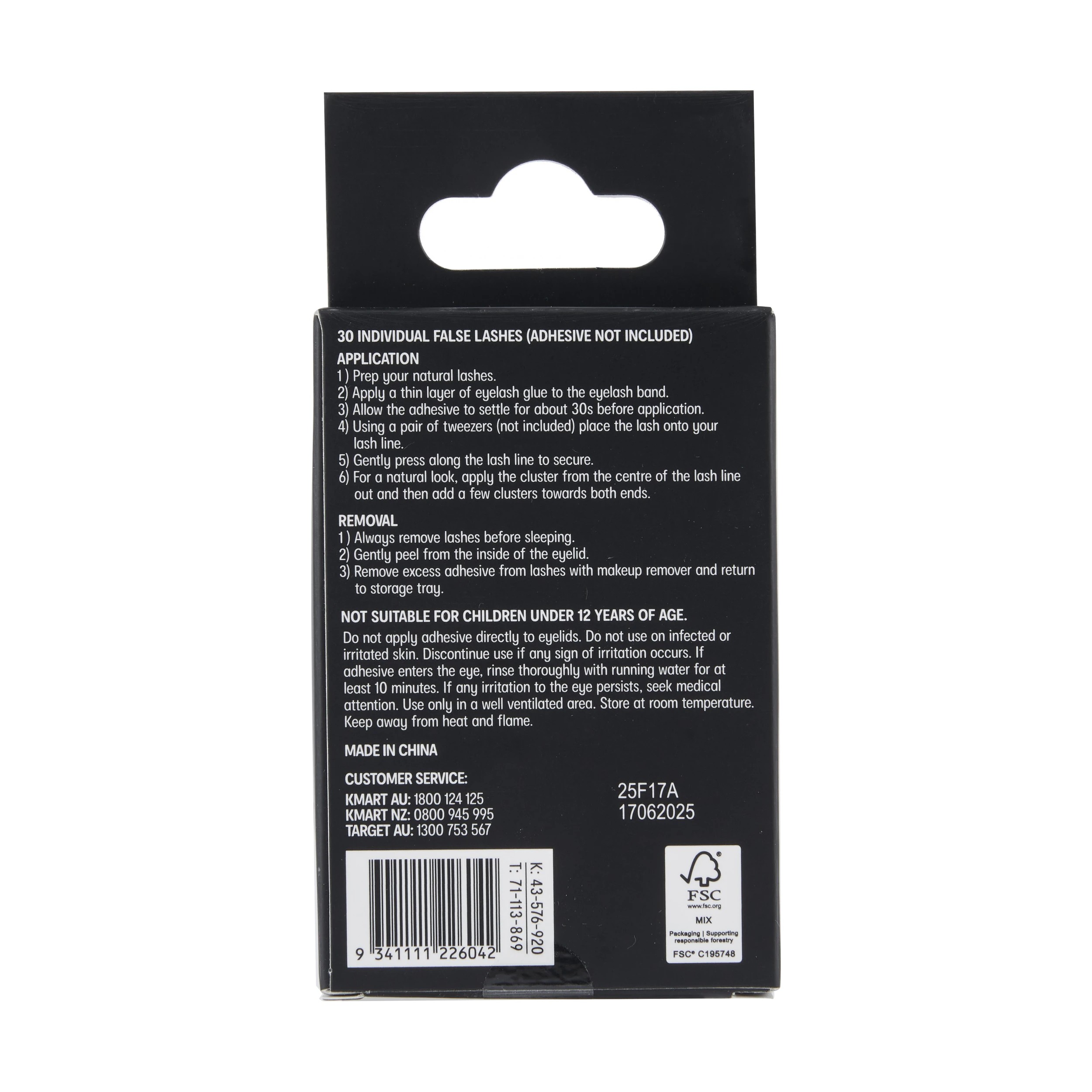 5 OXX Cosmetics 30 Pack Individual False Lashes - No. 411, 5 of 5