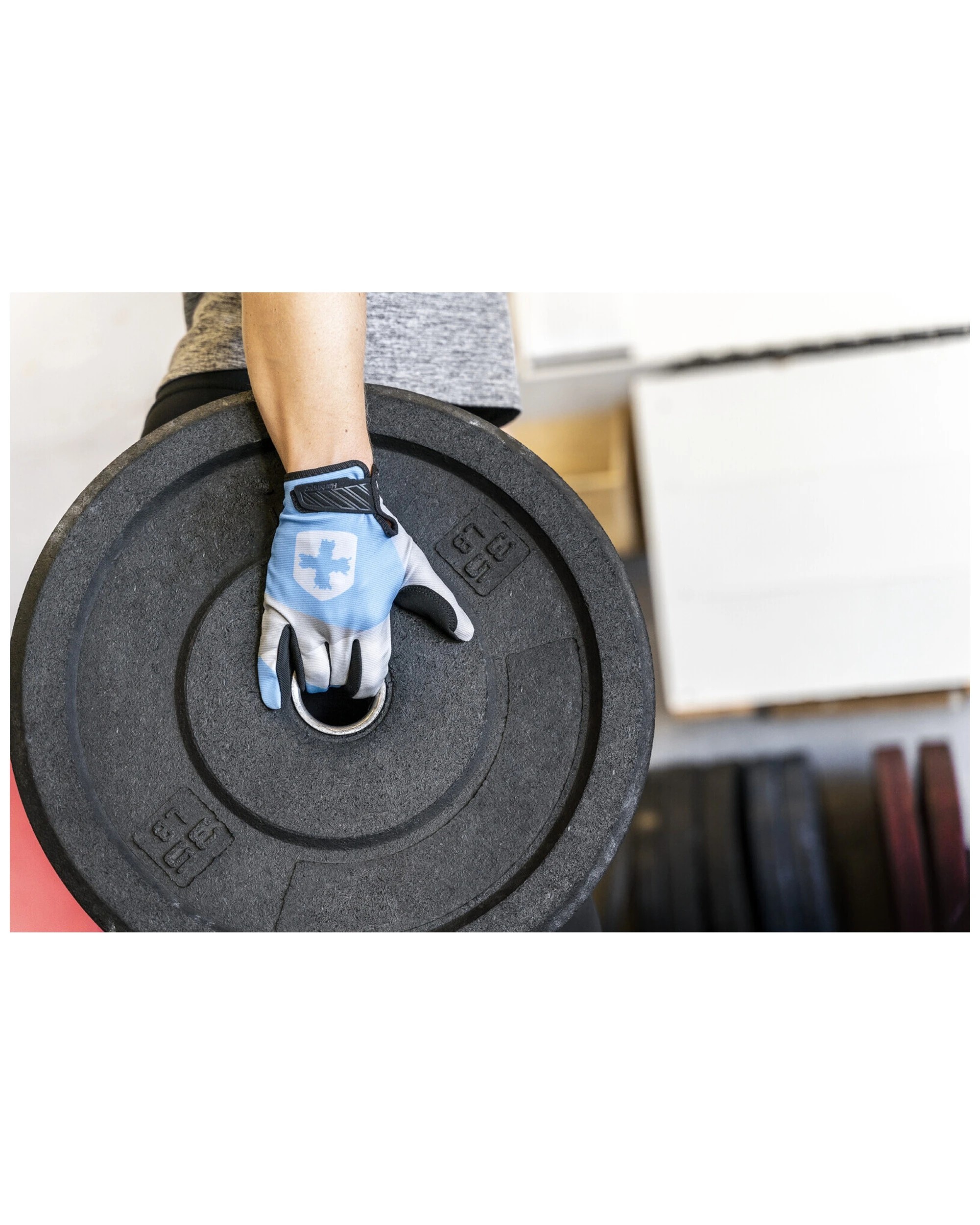 5 Harbinger Shield Protect Full-Finger Fitness Gloves Touchscreen Friendly - Multi, 5 of 6