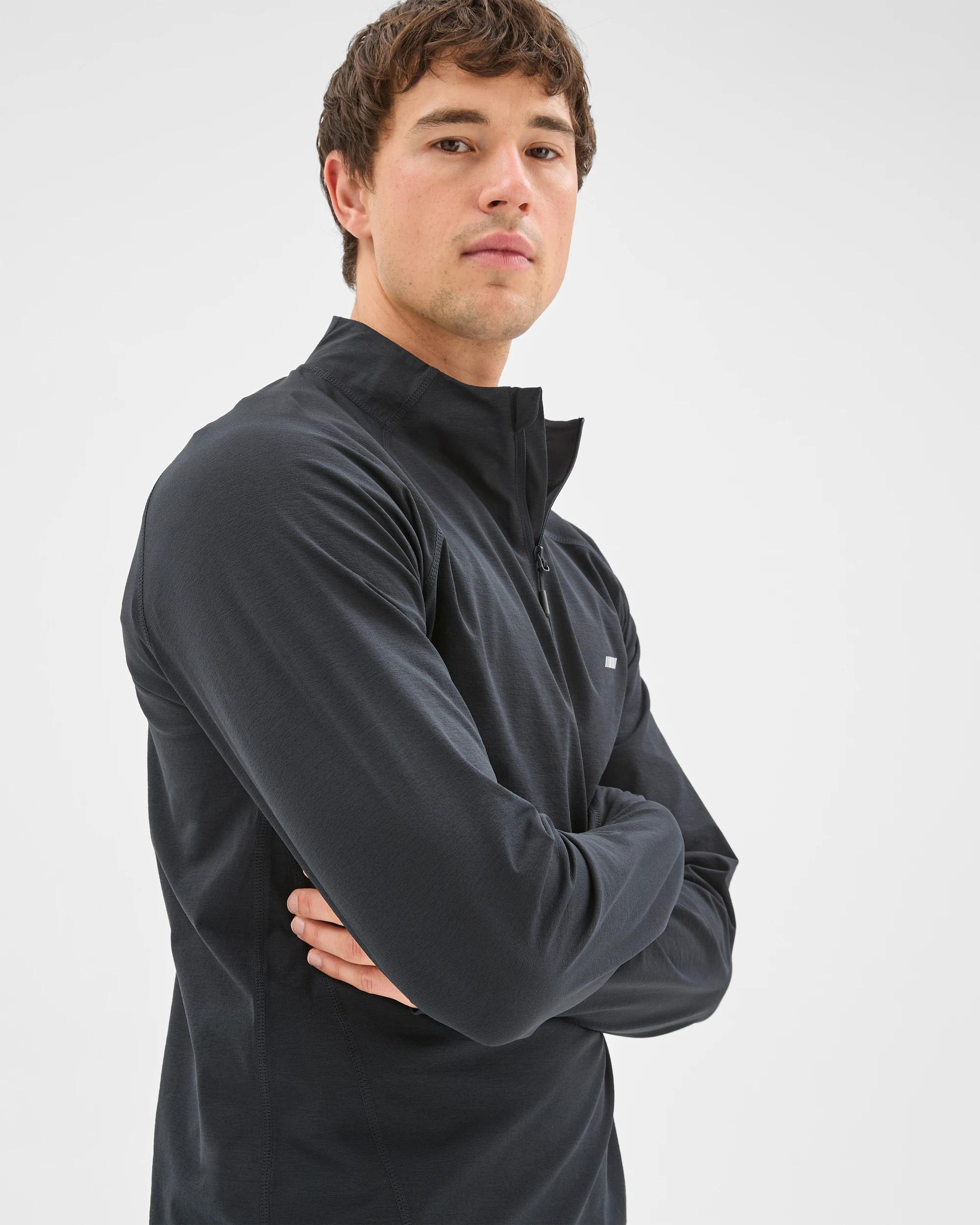 4 Target Active 1/2 Zip Jumper BLACK, 4 of 6