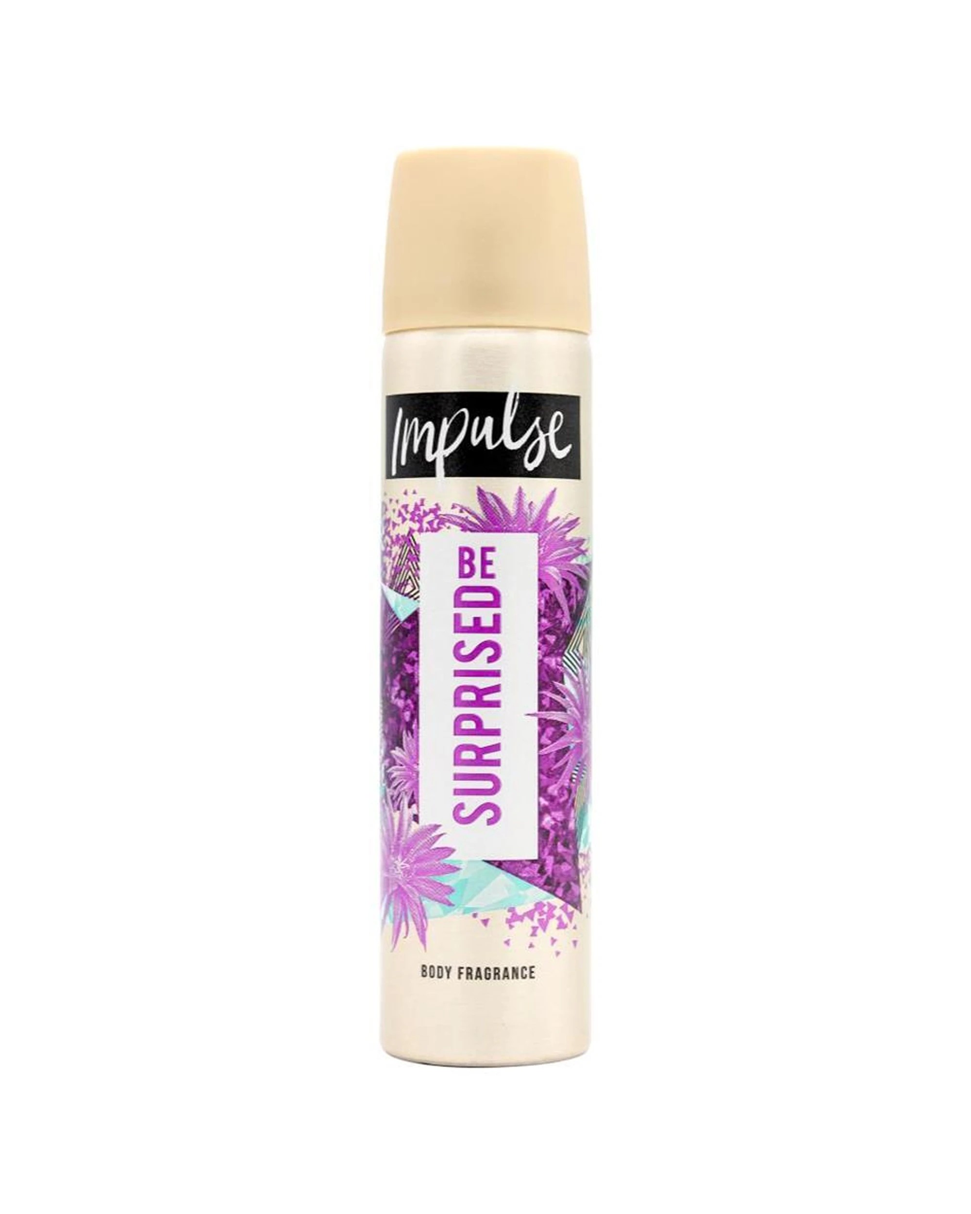 1 Impulse Ladies Scent Body Spray Perfume Fragrance Be Surprised 50g - Multi, 1 of 2
