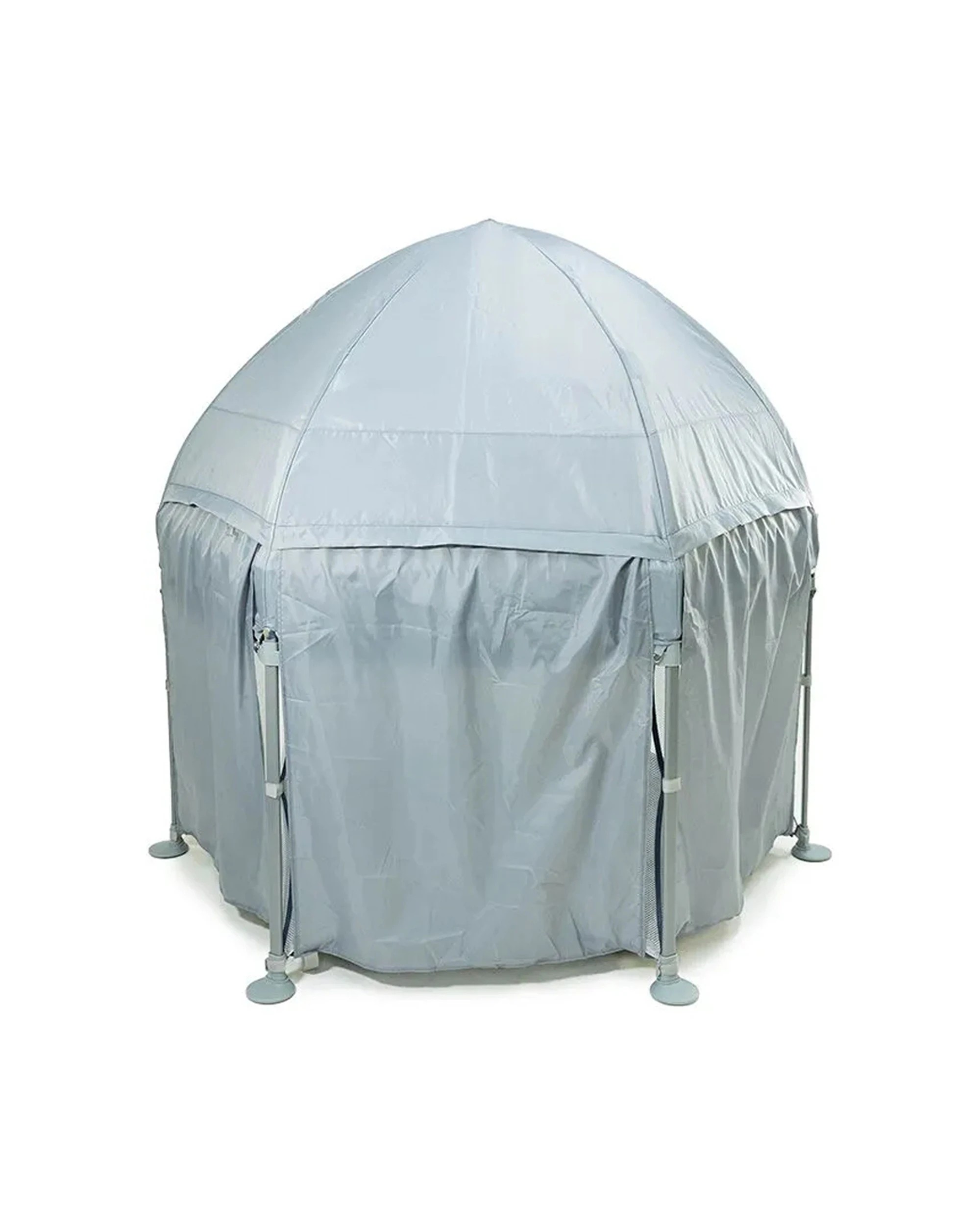 6 Vee Bee Koop Kids Indoor Outdoor Play Yard With Carry Bag And Canopy - Blue, 6 of 9