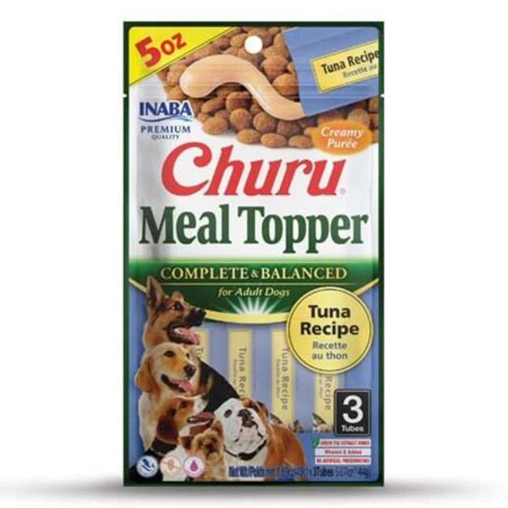 1 Inaba Churu Meal Topper Tuna Recipe For Adult Dogs 3 Tubes, 1 of 1