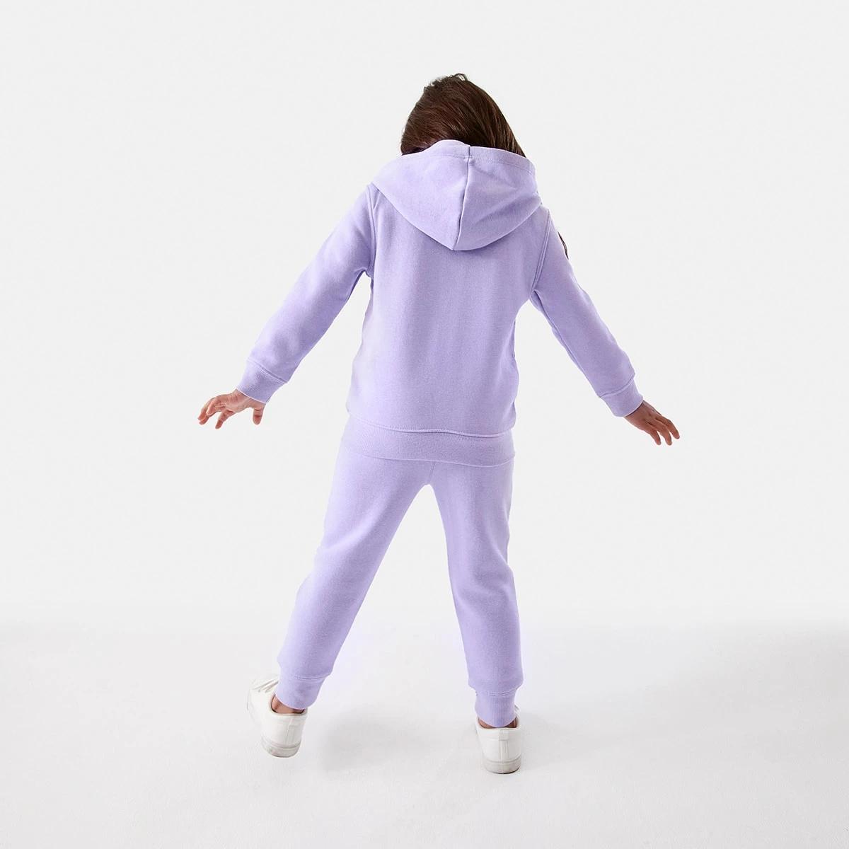 8 Plain Zip Through Hoodie Lilac Flwr, 8 of 10