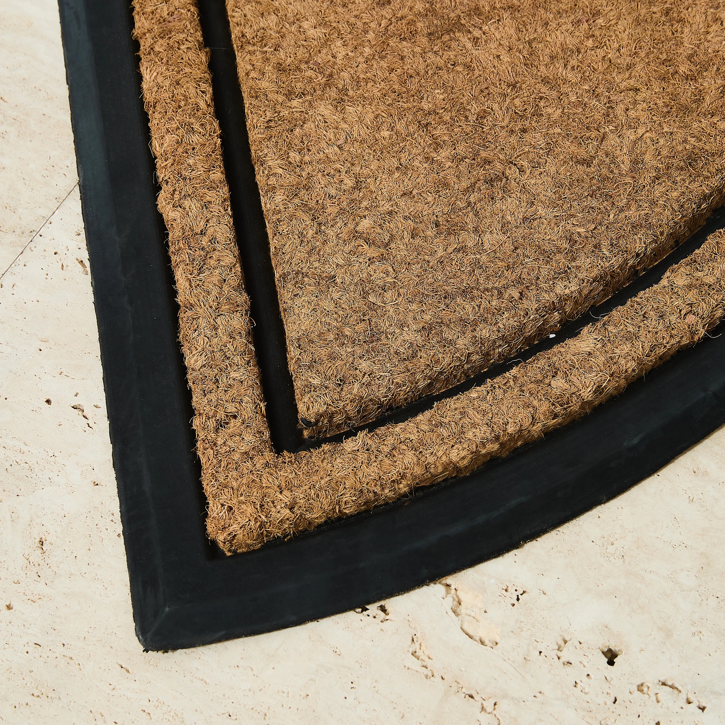 2 Semi Circle Door Mat - 99cm x 51.5cm, 2 of 5