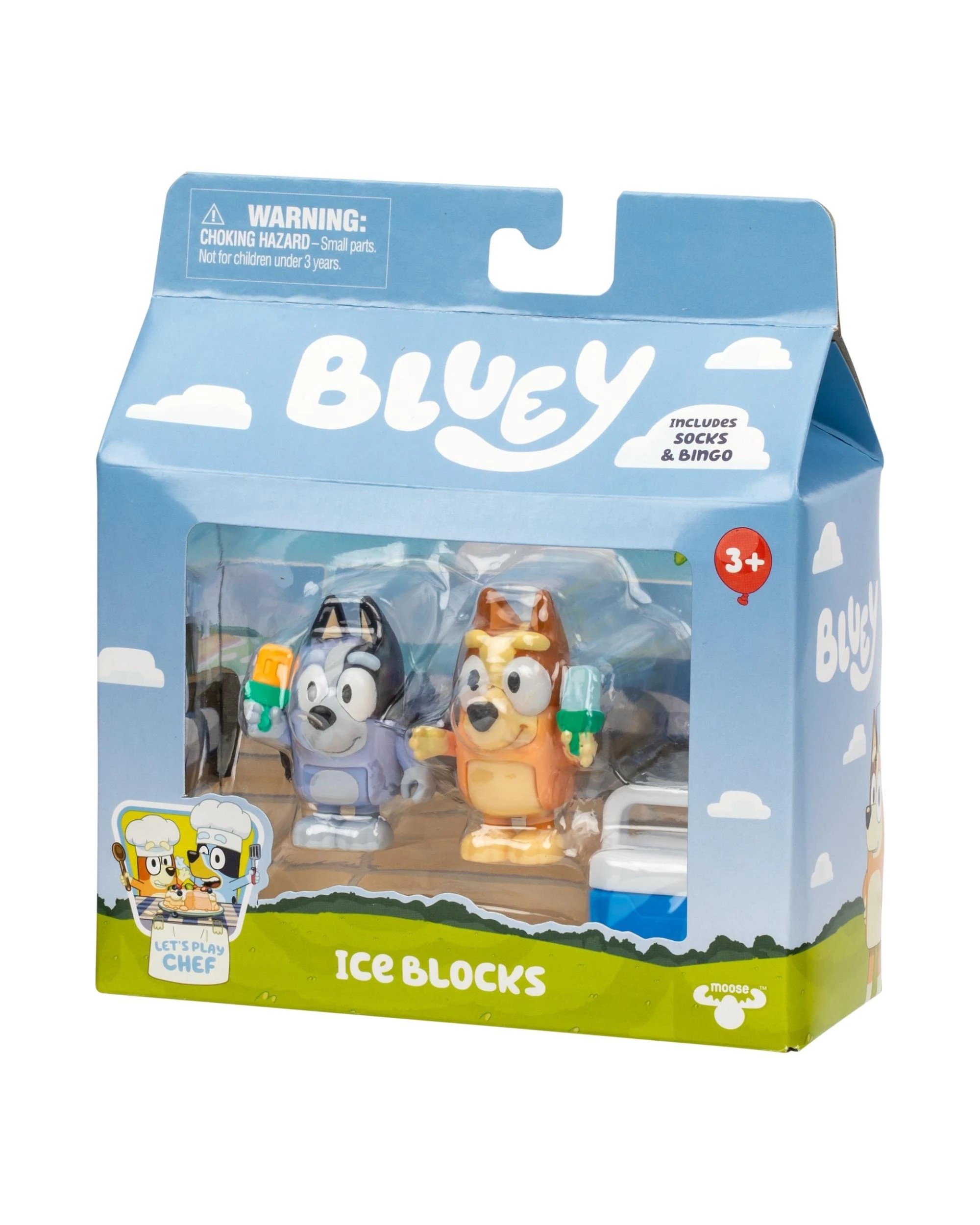 5 Bluey Figure 2 Pack Series 13 Ice Blocks Bingo and Socks, 5 of 8