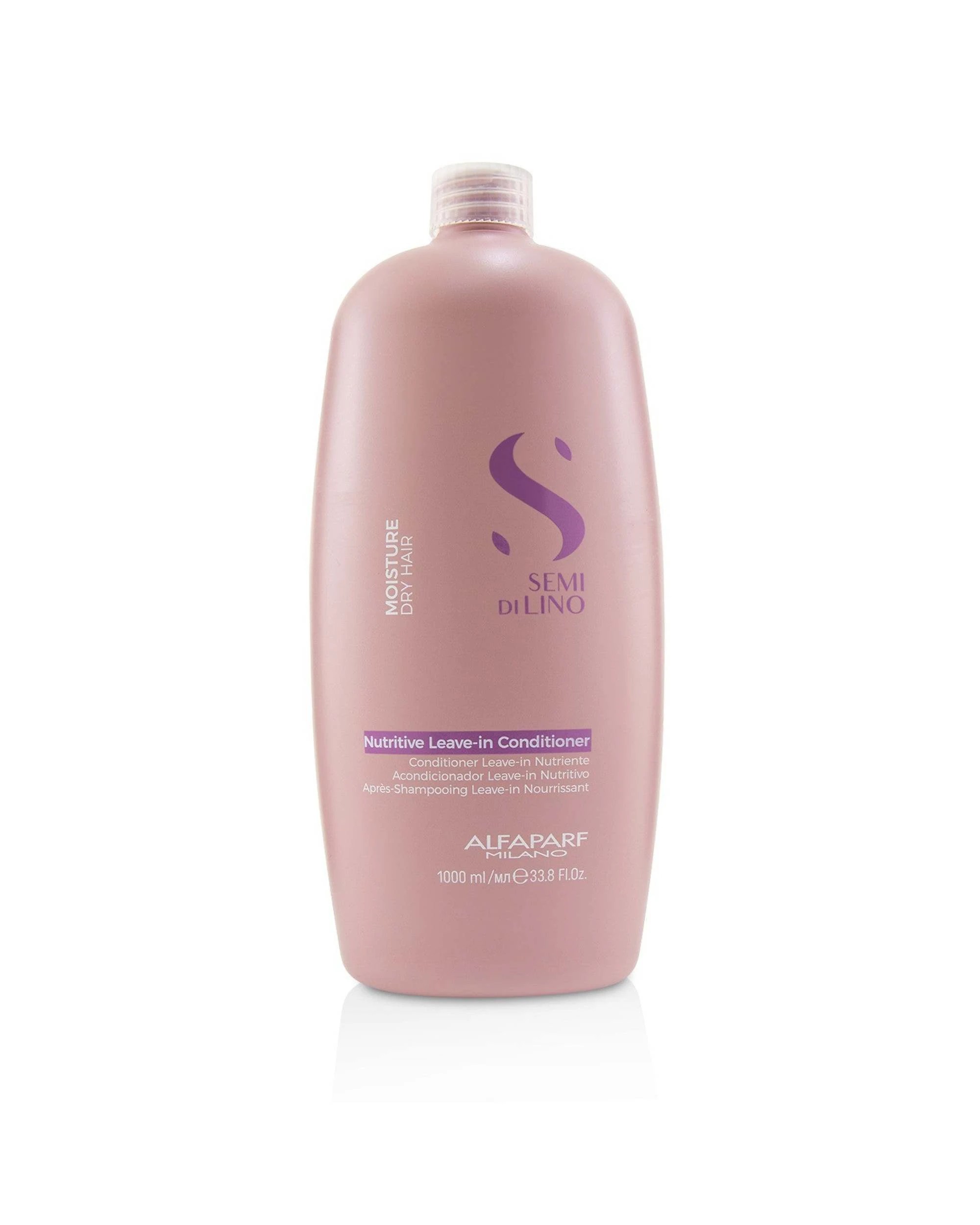 1 AlfaParf Semi Di Lino Moisture Nutritive Leave-in Conditioner (Dry Hair) 1000ml/33.8oz, 1 of 4