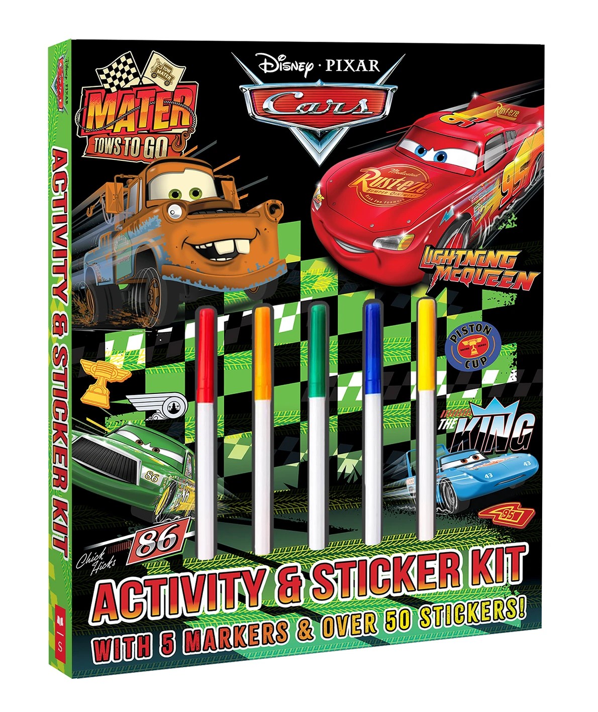1 Disney Pixar Cars Activity and Sticker Kit - Book, 1 of 1