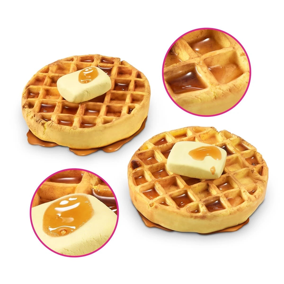 3 9 Piece Zuru Slime Mart Make Your Own Realistic Slime Food Playset - Waffles, 3 of 8