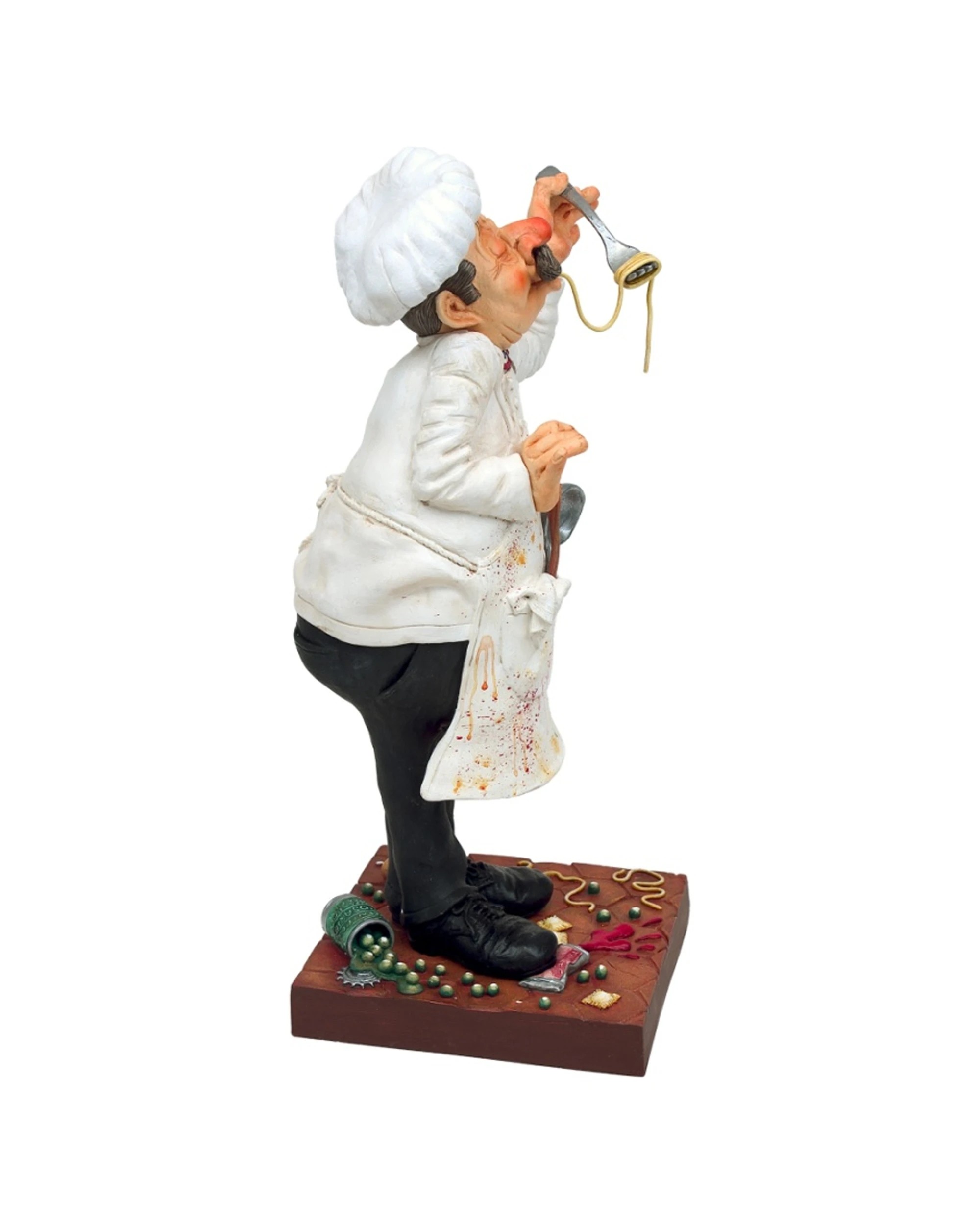 2 The Comic Art of Guillermo Forchino Half Size Cook Figurine - Multi, 2 of 4