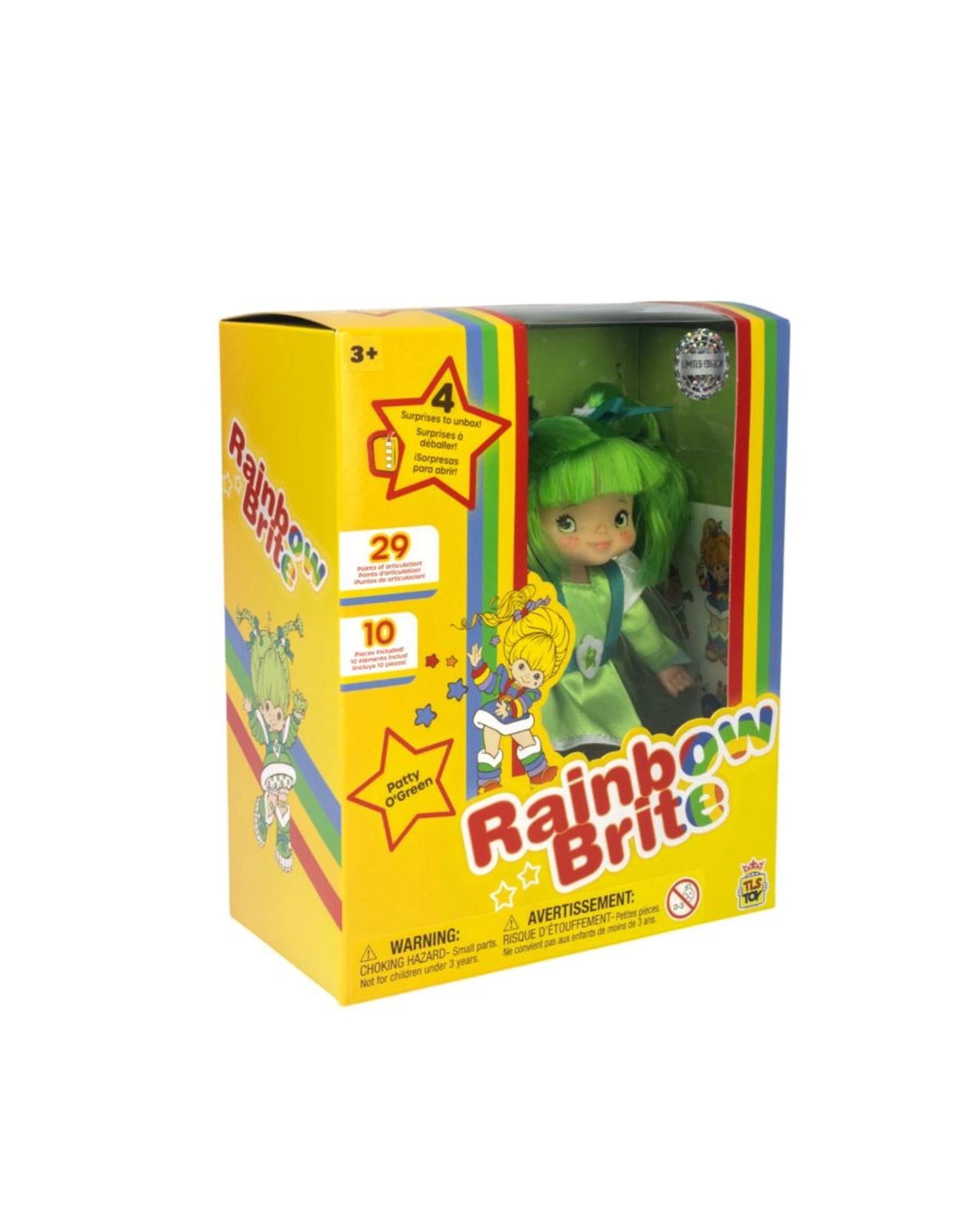 7 Rainbow Brite Patty O'Green 5.5 inch Fashion Doll, 7 of 8