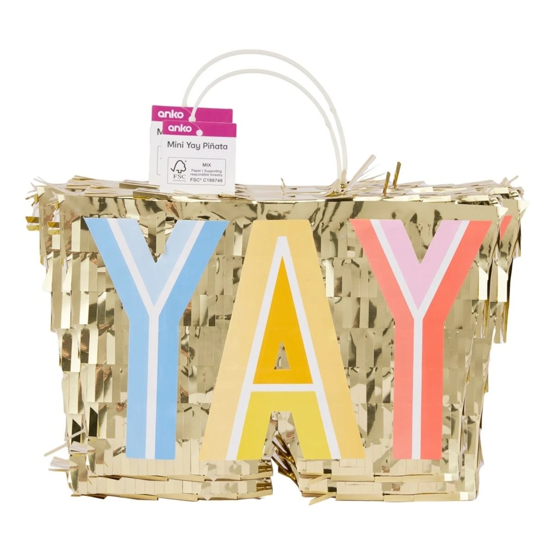 5 Mini Yay Pinata, 5 of 5