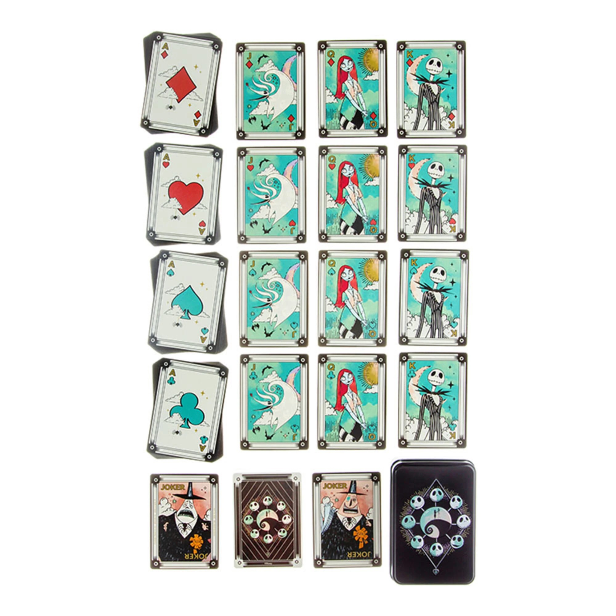 3 Disney - The Nightmare Before Christmas Playing Cards with Tin, 3 of 5