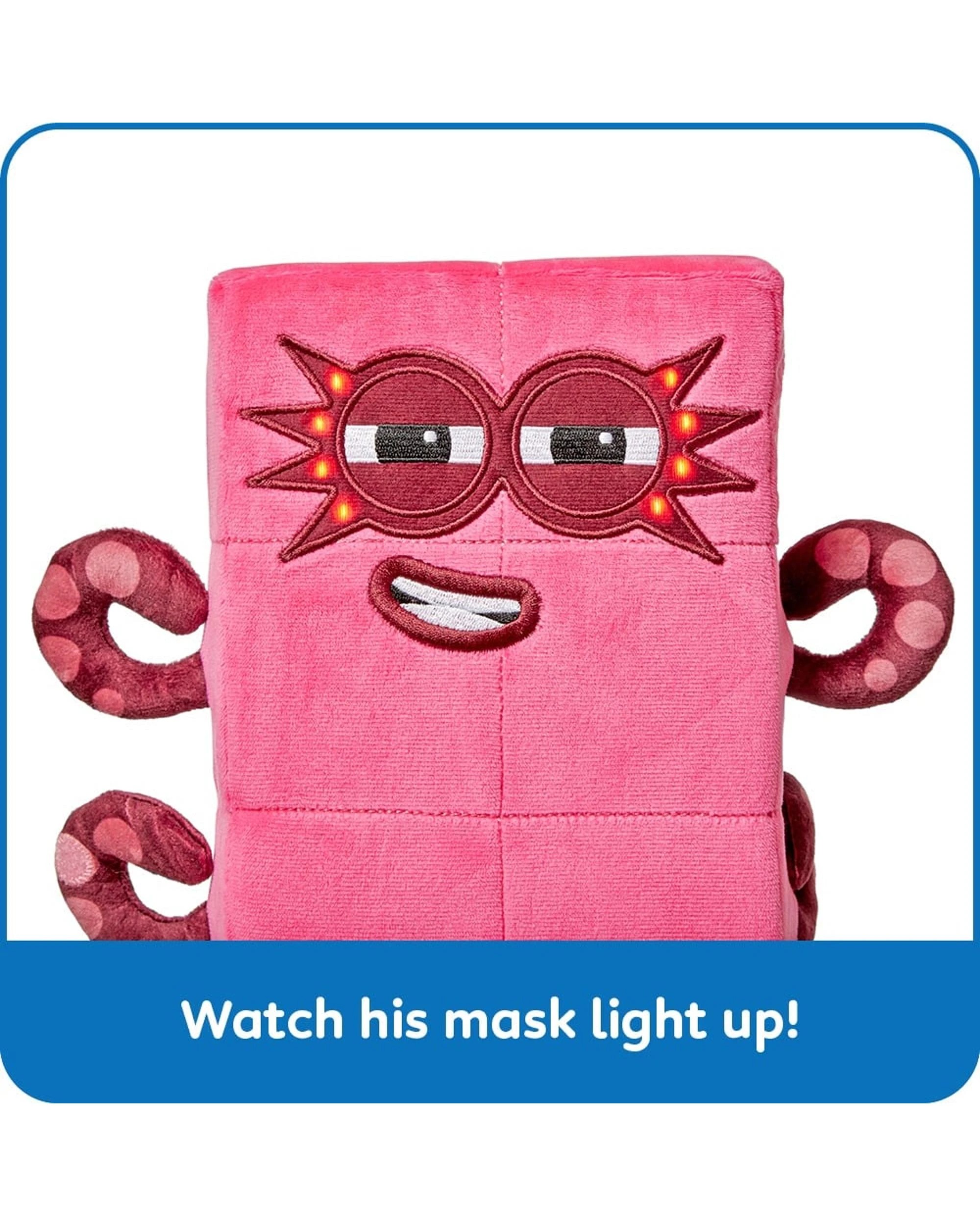3 Numberblocks Sing-Along Superhero Octoblock Plush, 3 of 5