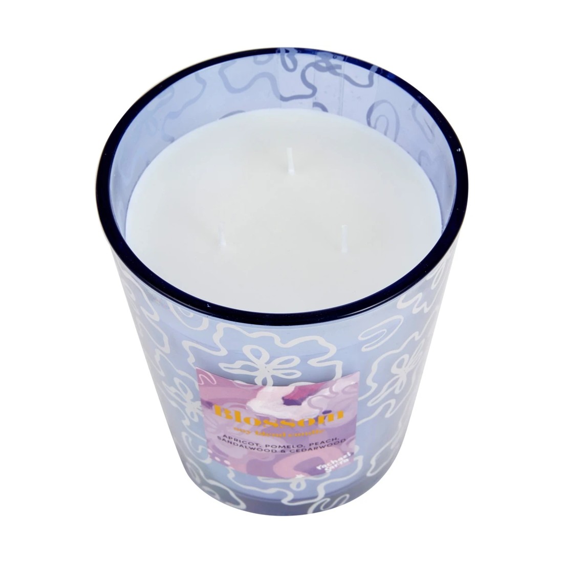 2 Rachael Sarra XL Blossom Soy Blend Candle, 2 of 4