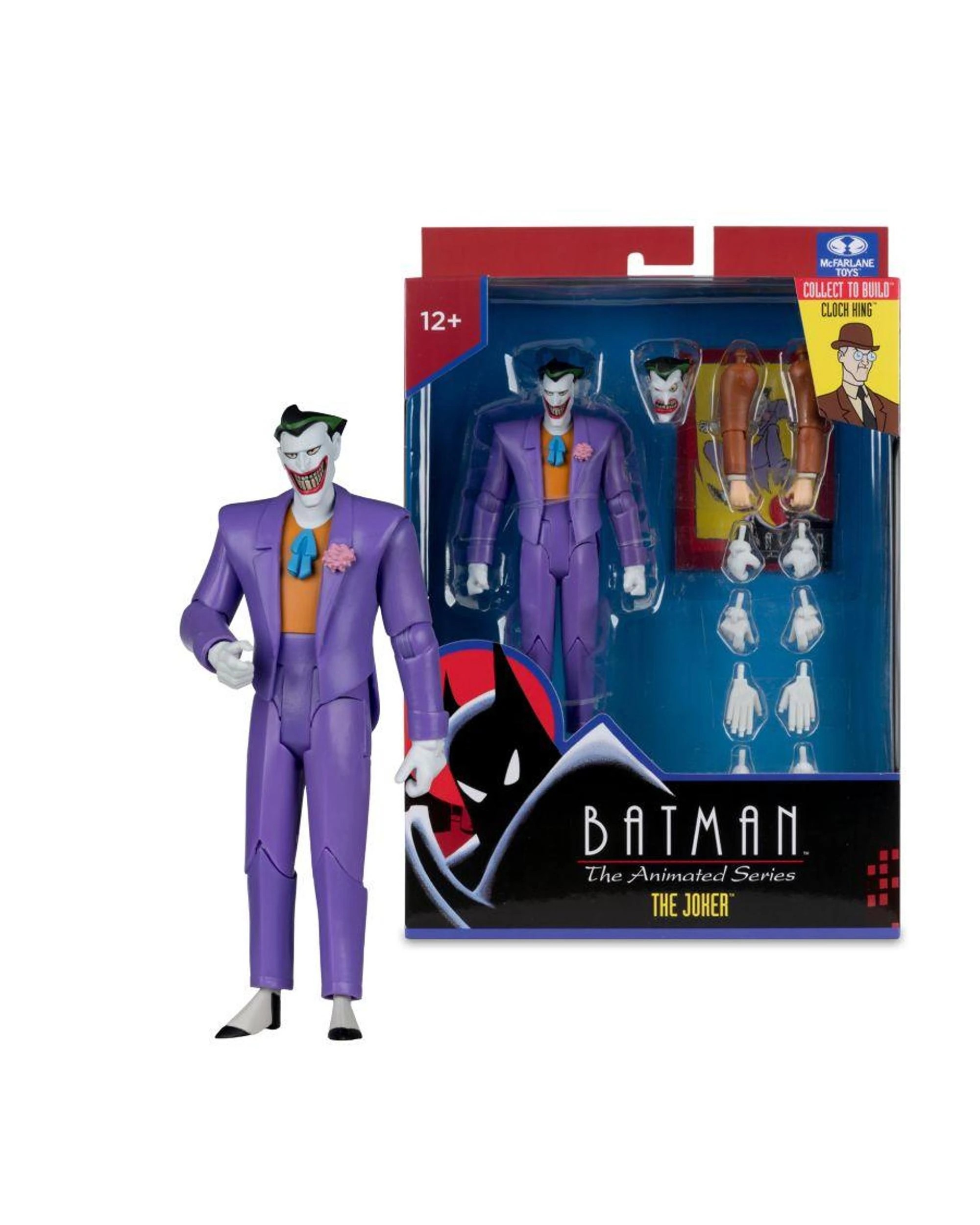 1 McFarlane DC Direct Batman the Animated Series The Joker Build-A 6 inch Figure, 1 of 9