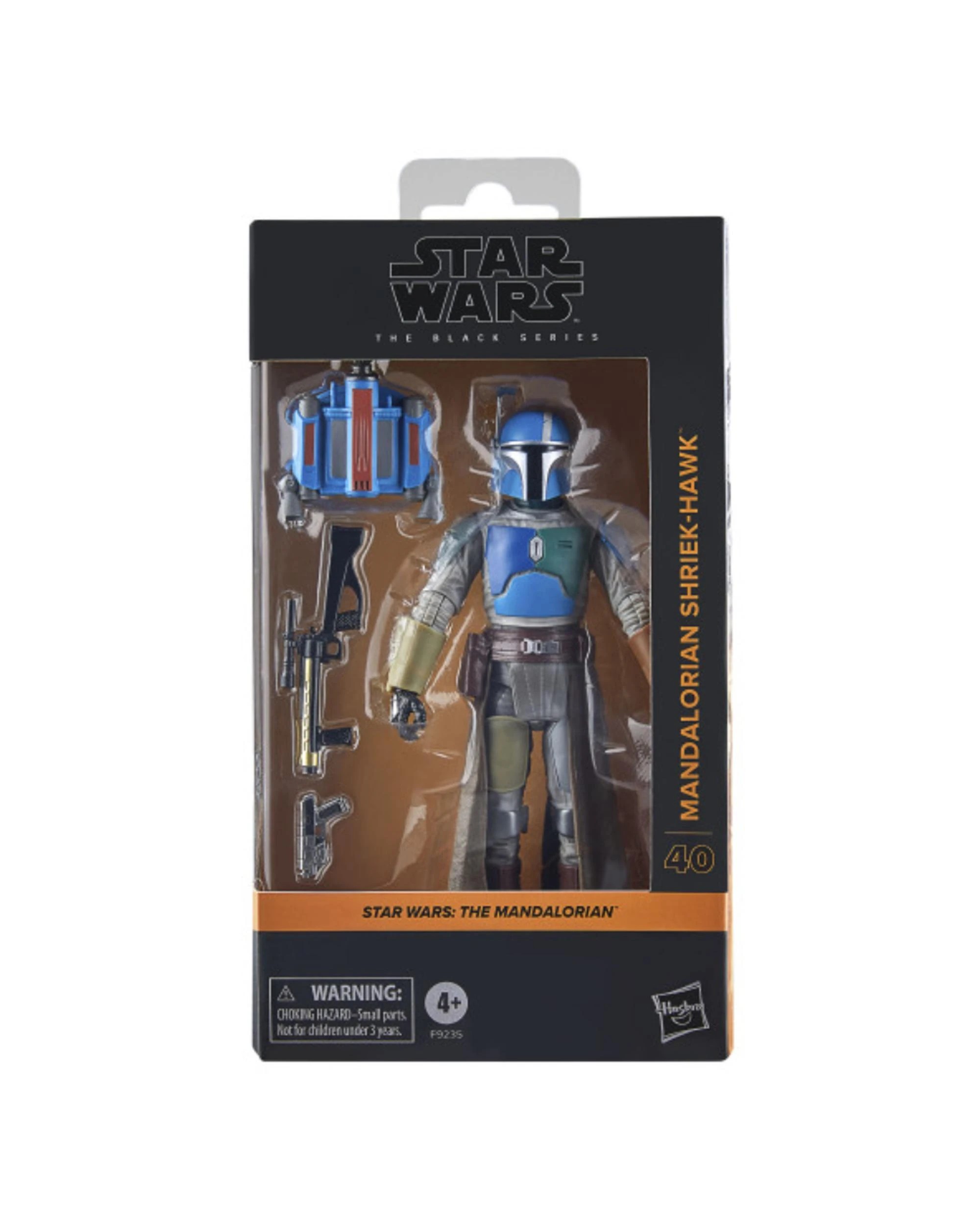 1 Star Wars The Black Series The Mandalorian: Mandalorian Shriek-Hawk Action Figure, 1 of 5