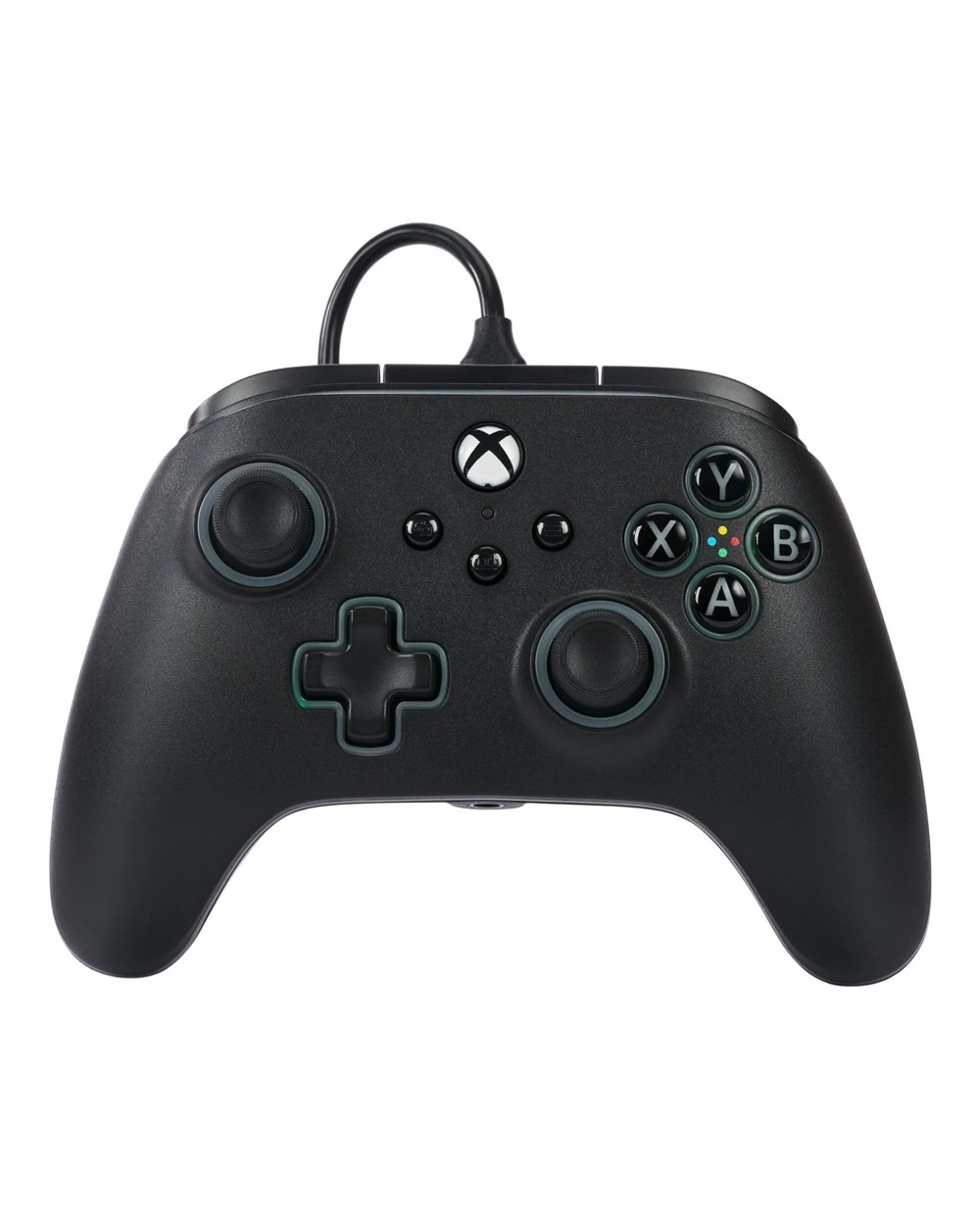 4 PowerA Wired Controller for Xbox Series X|S with Lumectra - Black - Black, 4 of 5