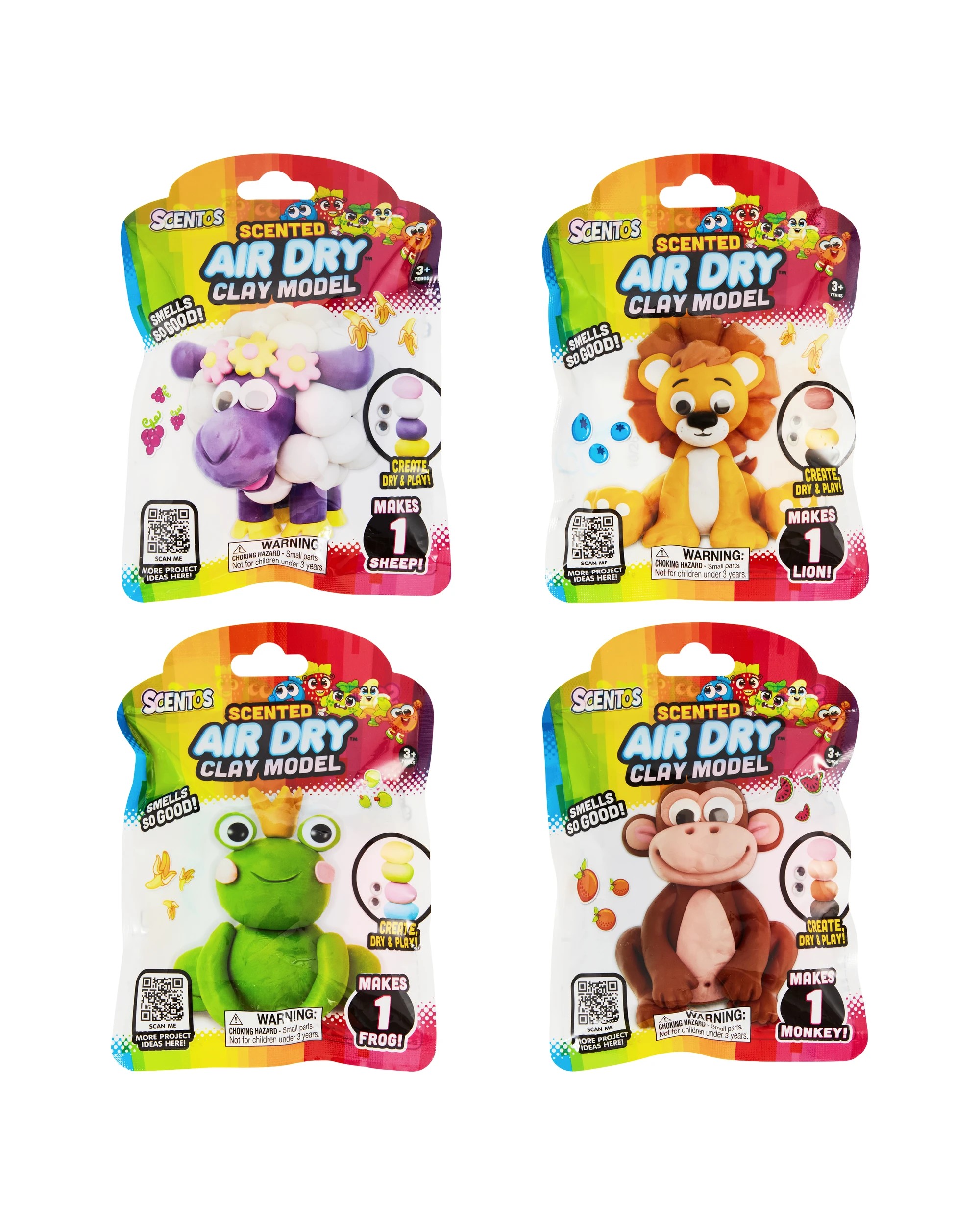 1 Scentos Scented Airy Dry Clay Model - Assorted, 1 of 3