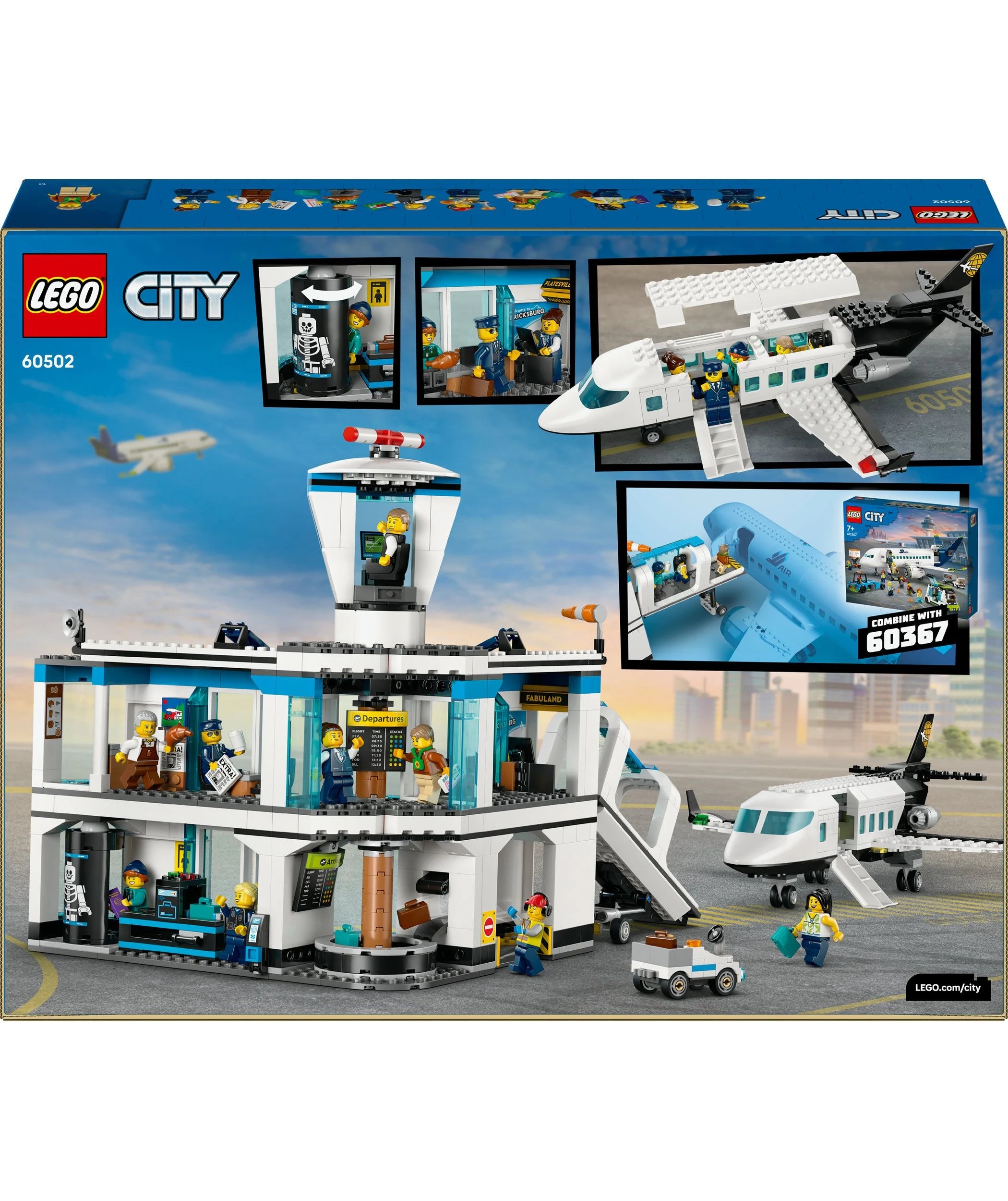 10 LEGO City Airport with Airplane 60502, 10 of 10