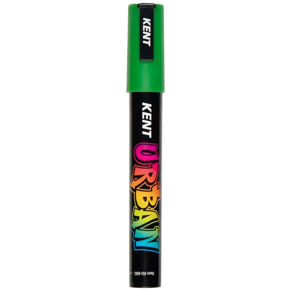 1 Kent Urban Acrylic Paint Marker 6mm Green, 1 of 3