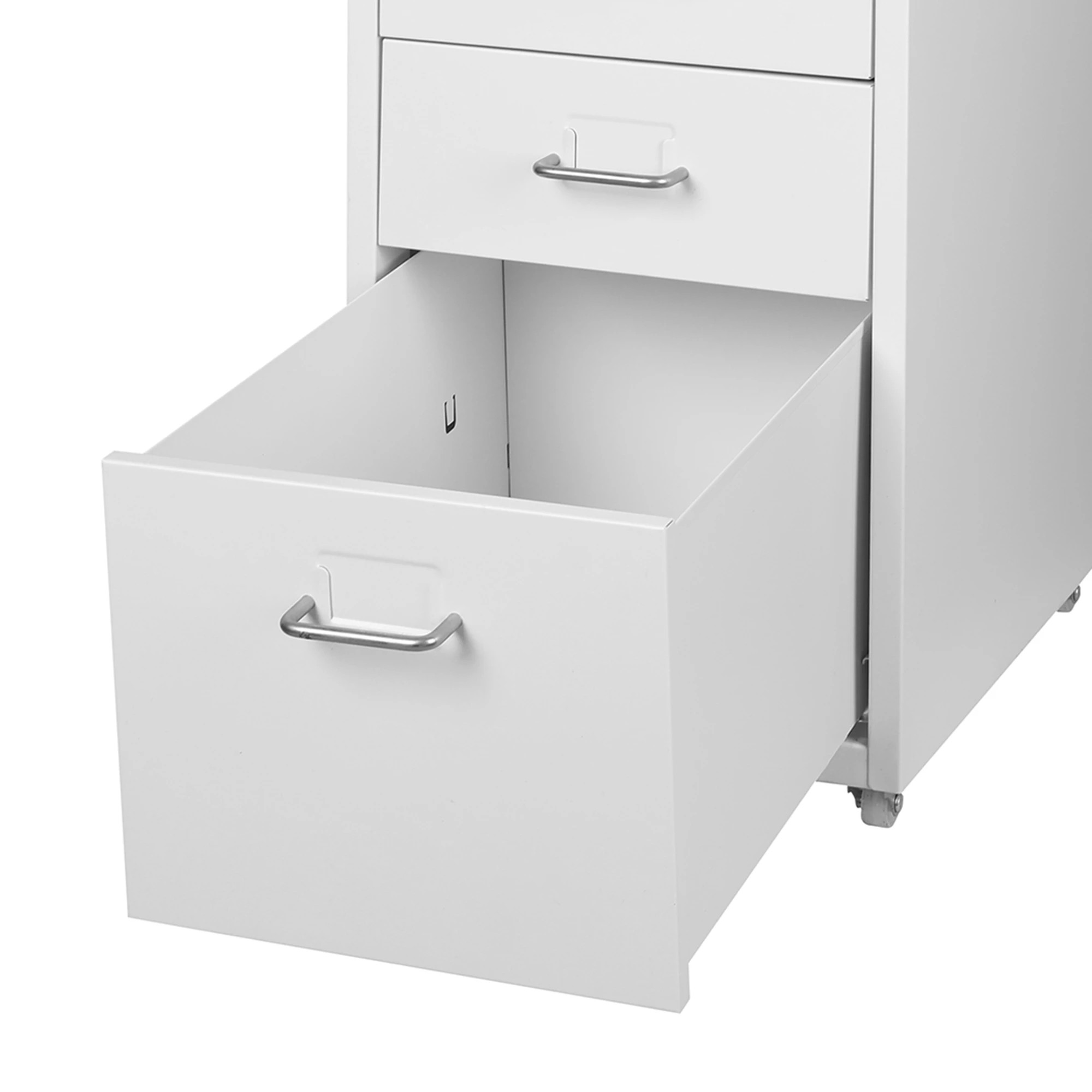 4 Levede 3 Tiers Office Drawers - White, 4 of 6