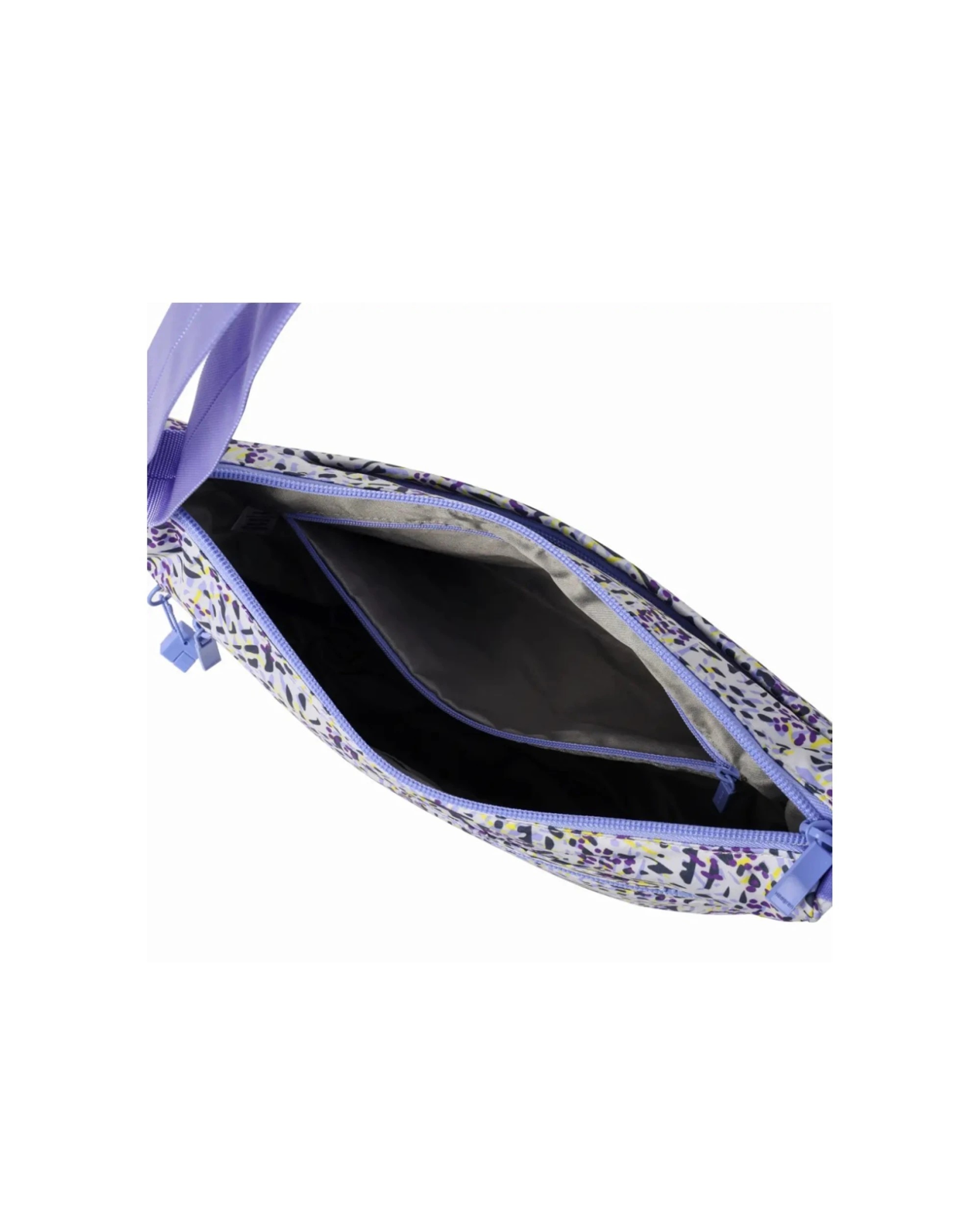 2 Hedgren Harpers Womens Small Crossbody Bag with RFID Lightweight Jungle Print - Purple, 2 of 7