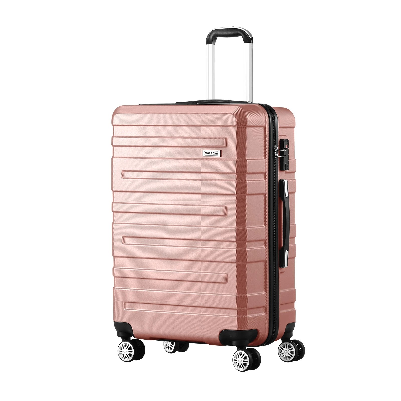 1 Mazam 28" Luggage Suitcase Travel TSA Lock Storage Hard Shell Case - Pink, 1 of 10