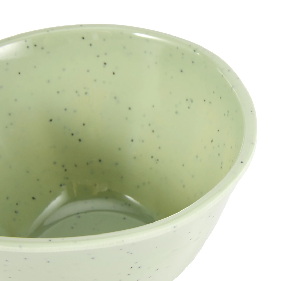 4 4 Pack Green Glazed Look Bowls, 4 of 5