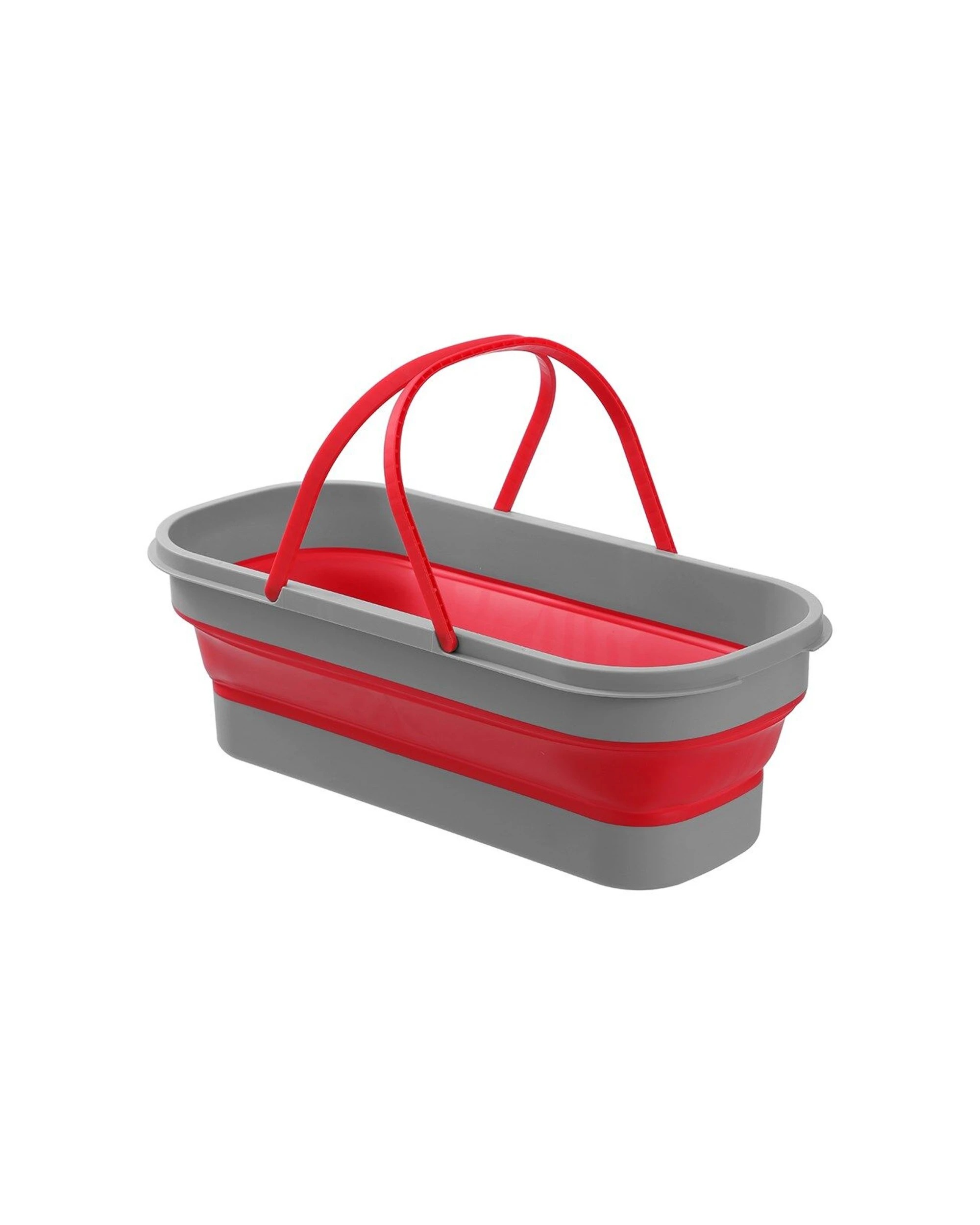6 Boxsweden Prime Foldaway Window Cleaning Buckets With Handle Collapsible 12L - Grey, 6 of 7