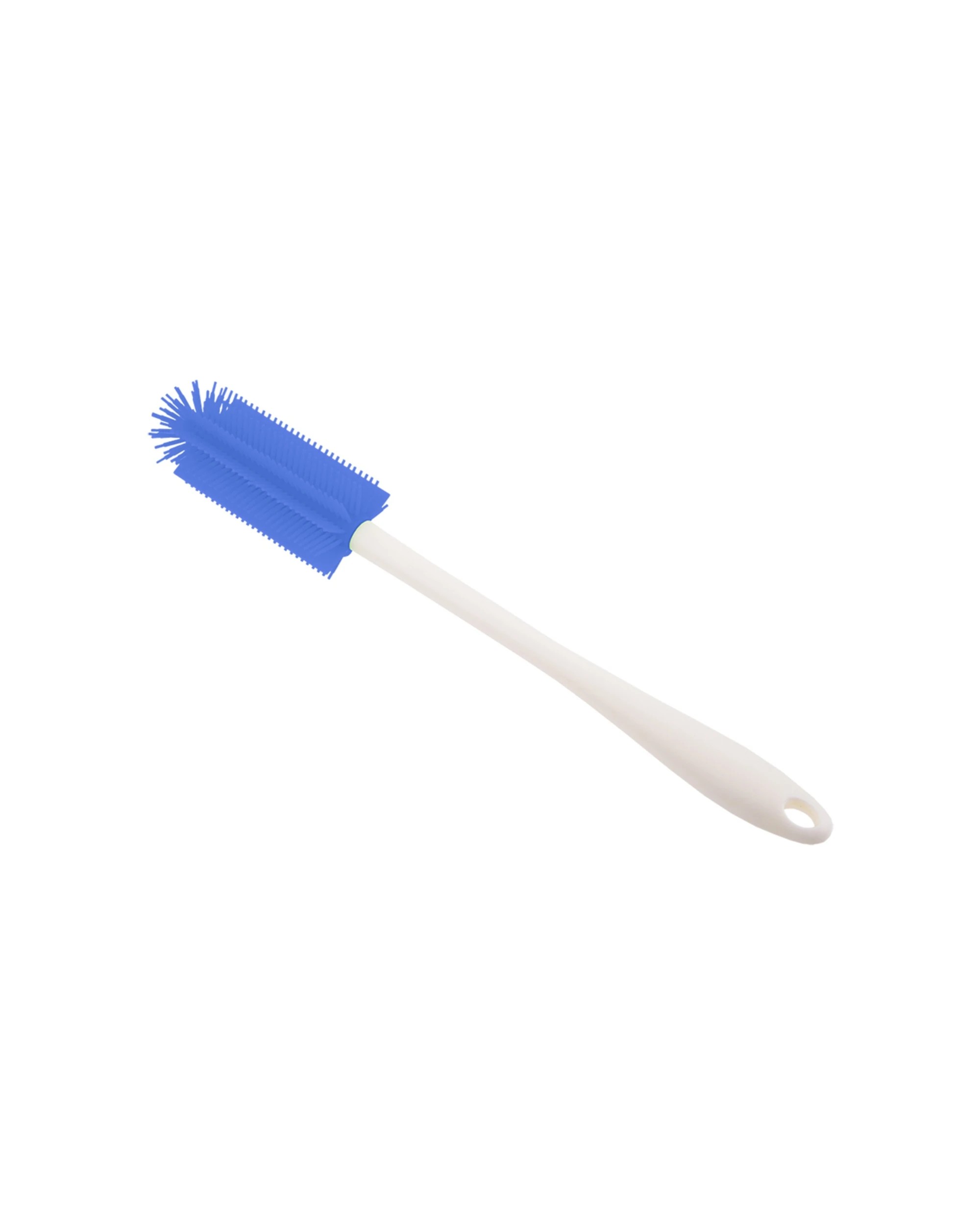 1 Appetito Silicone Bottle Brush 35.5cm Blue - Flexible Bottle and Narrow-Space Cleaner - Blue, 1 of 3