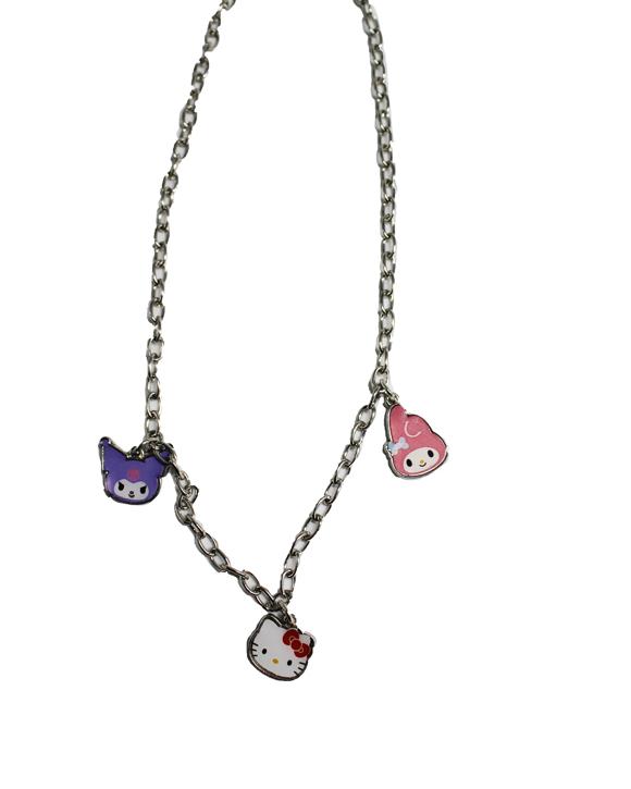 Hello Kitty and Friends License Necklace and Bracelet Set