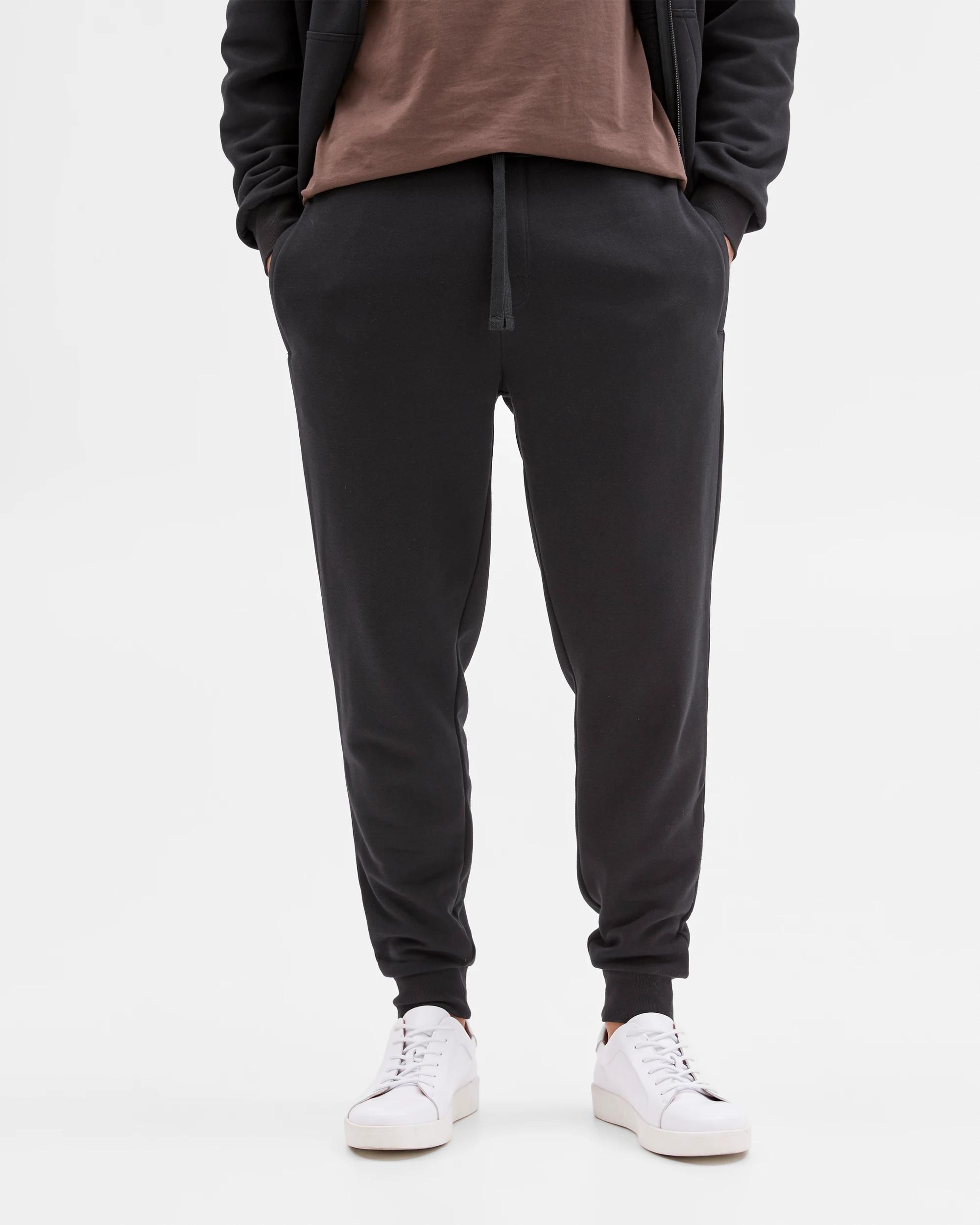 2 Target Man Australian Cotton Blend Cuffed Trackpants BLACK, 2 of 6